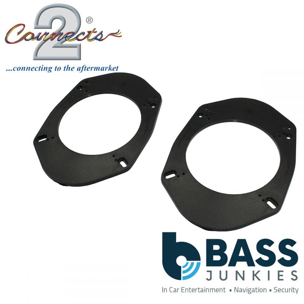 Connects2 CT25FD16 Ford Mondeo KA Transit Puma Fiesta Focus 5.25" 13cm Car Speaker Fitting Adapters