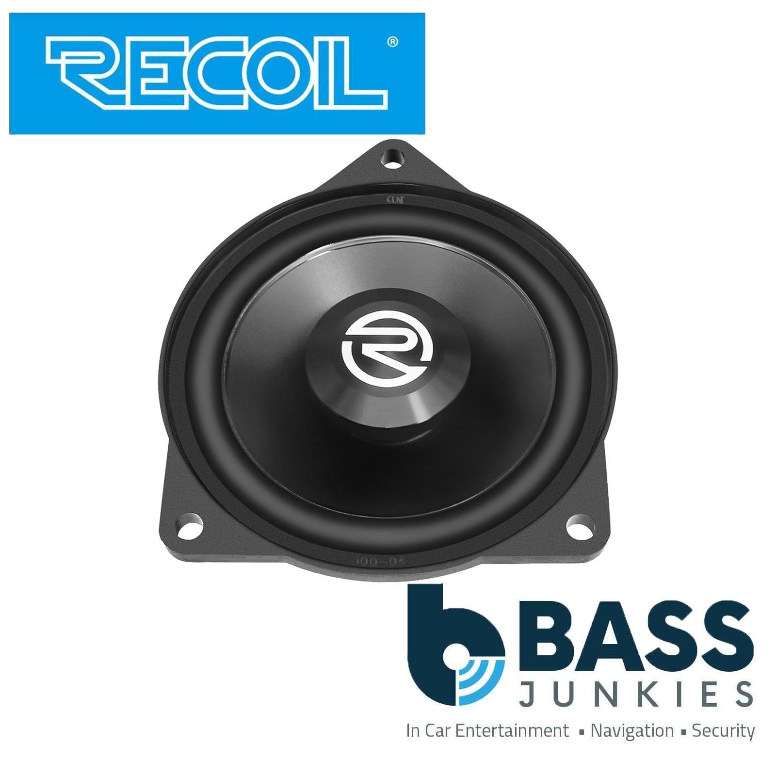 Recoil RBMW-T4M - BMW 1, 3, 5 Series & X1 Front Door Component Speaker Kit