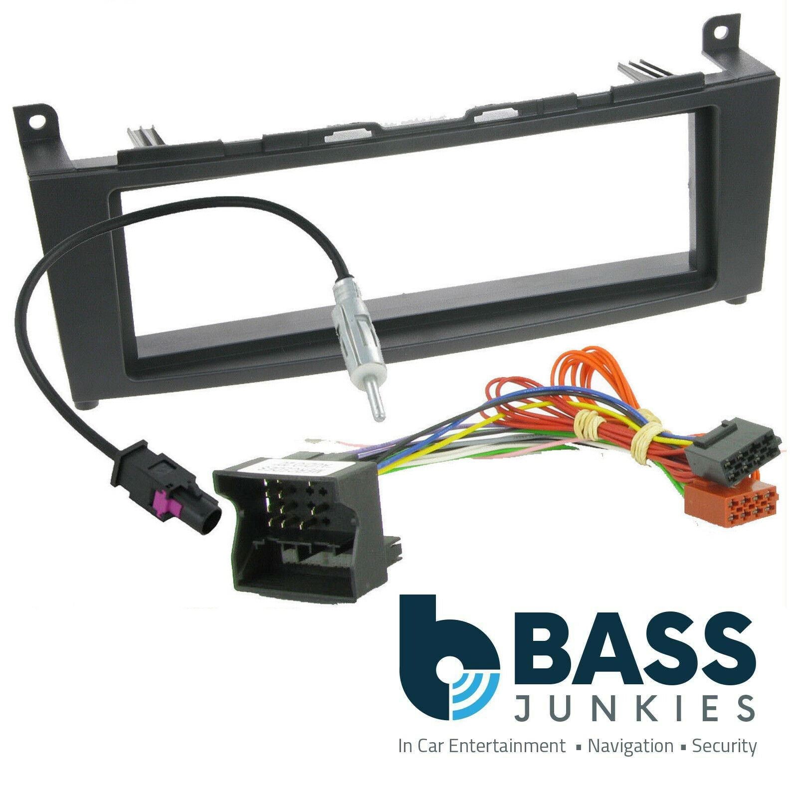 Mercedes Benz C Class W204 2008-2014 Car Stereo Radio Fascia Facia Kit CT24MB14