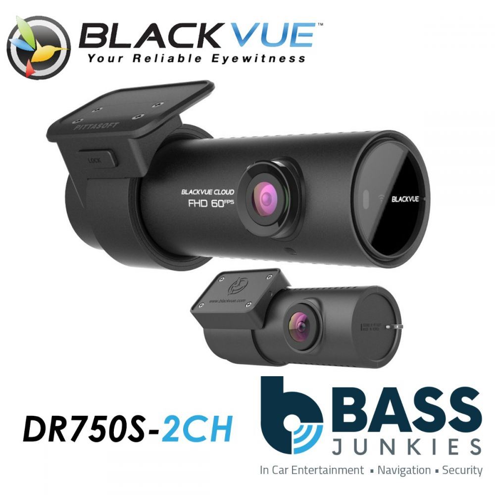 Blackvue DR750S-2CH - 16GB Full HD 60FPS CMOS Front & Rear Car Dash Camera