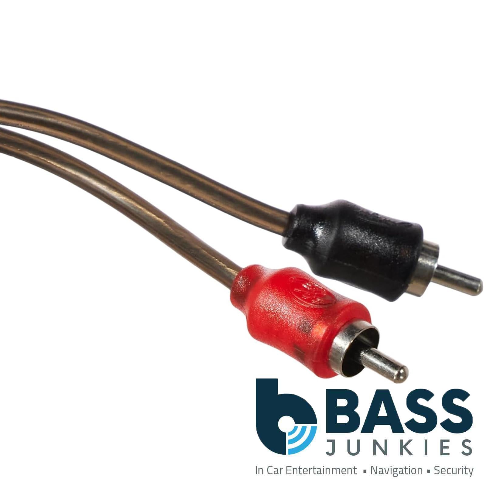 Stinger SI123 - 1000 Series 0.9 Metre 3Ft 2 Channel Car Stereo Amp RCA Phono Cable