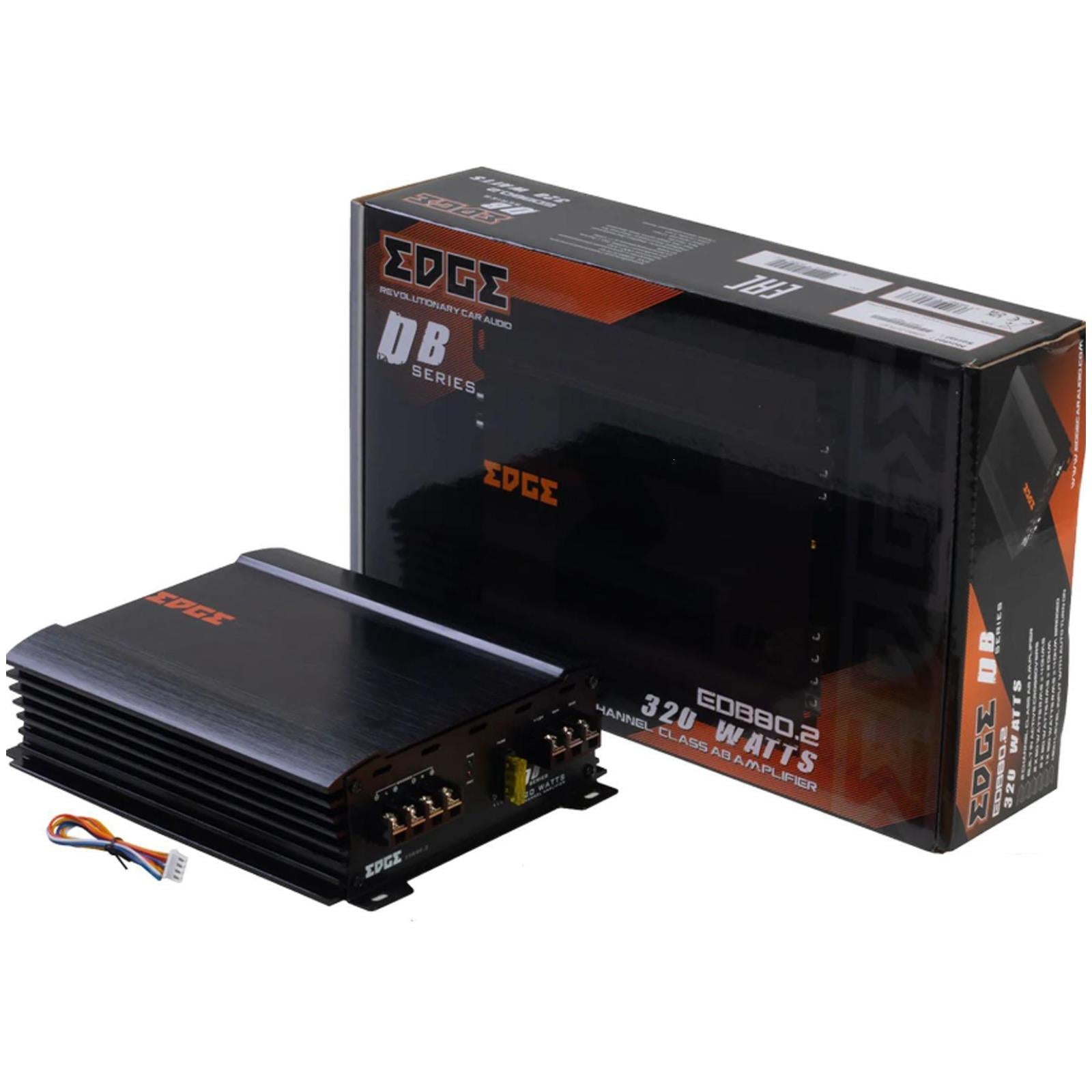 Edge EDB80.2LITE-E2 - DB Lite Series 320 Watts 2 Channel Car Amp Amplifier