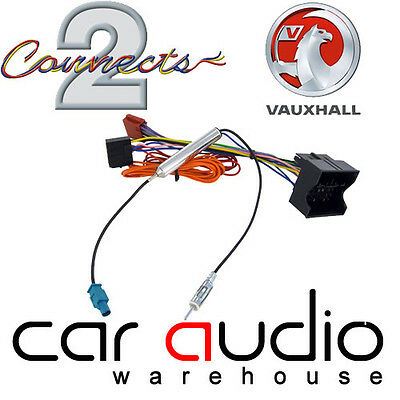 Connects2 CT20VX04 - Vauxhall Astra Corsa Meriva and Other Models Car Stereo Radio ISO Harness Adapter Lead