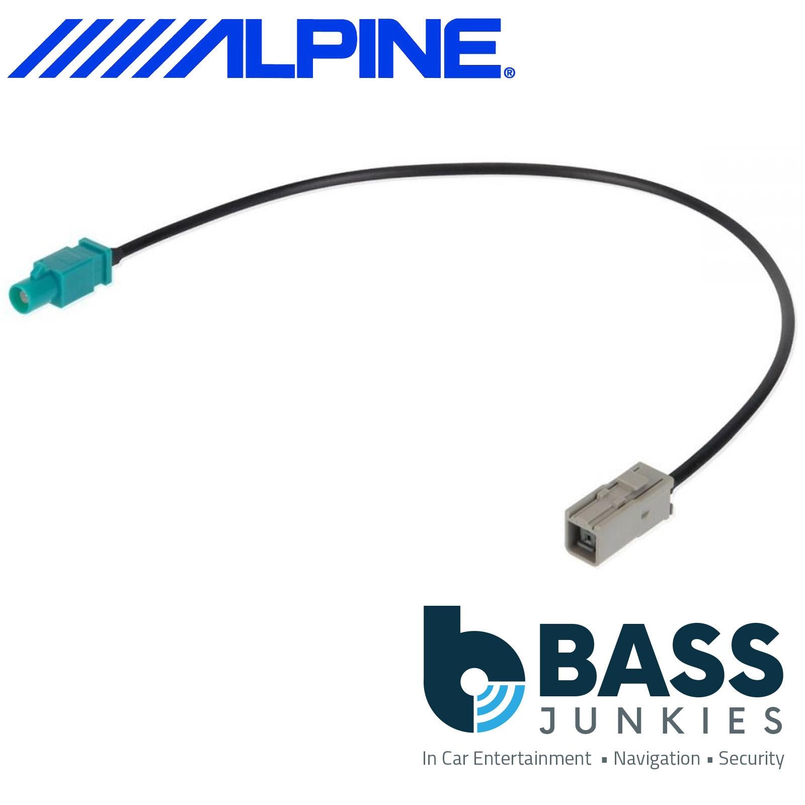 Alpine KAE-F2GT5 - FAKRA to GT5 GPS-Antenna Adapter to fit Volkswagen Golf 6