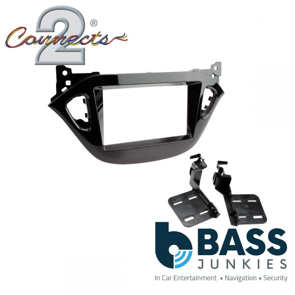Connects2 CT23VX57 - Vauxhall Corsa 2017 Onwards Double Din Fascia Panel