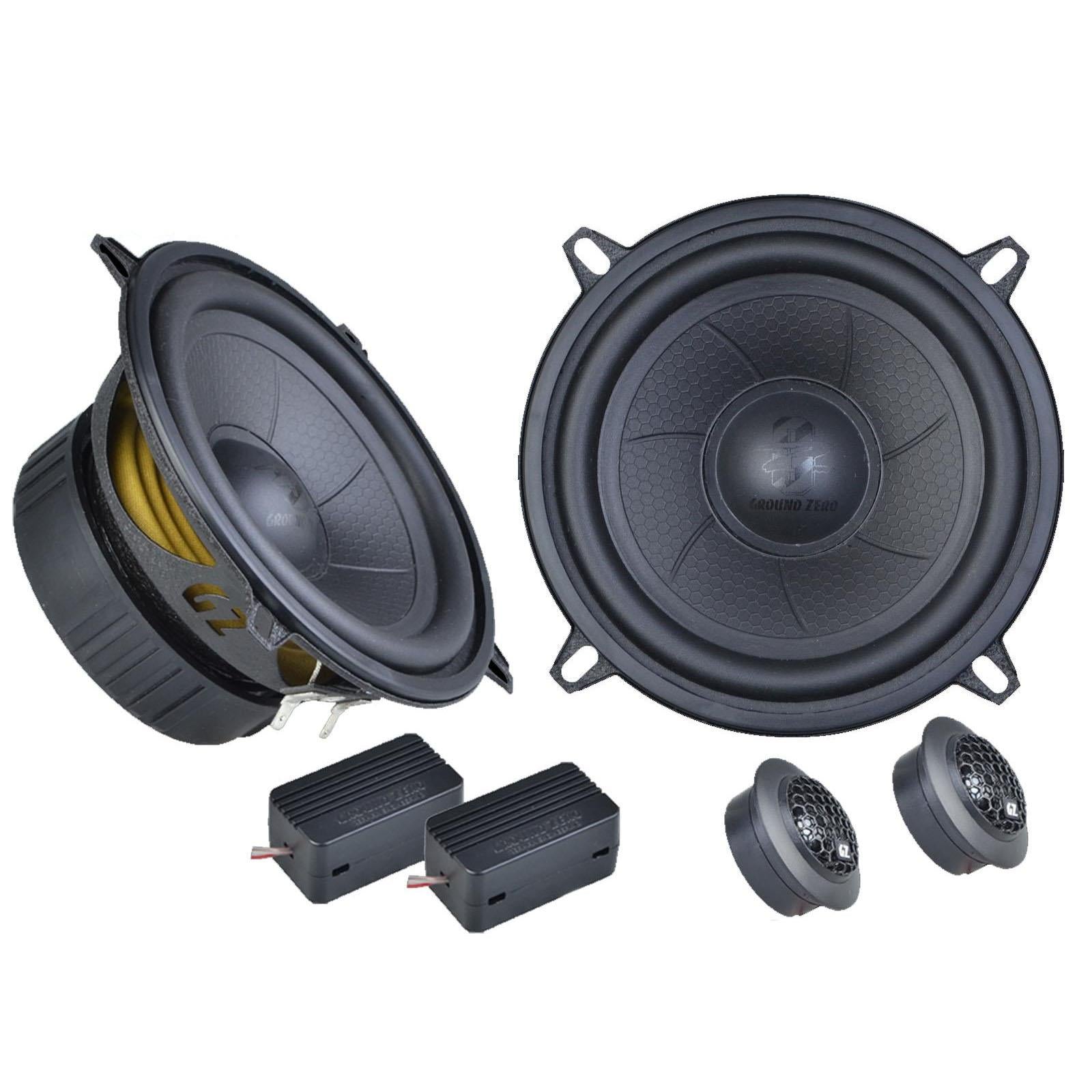 Ground Zero GZIC 130.2 - 5.25" 280 Watts 2-Way Component Car Speakers