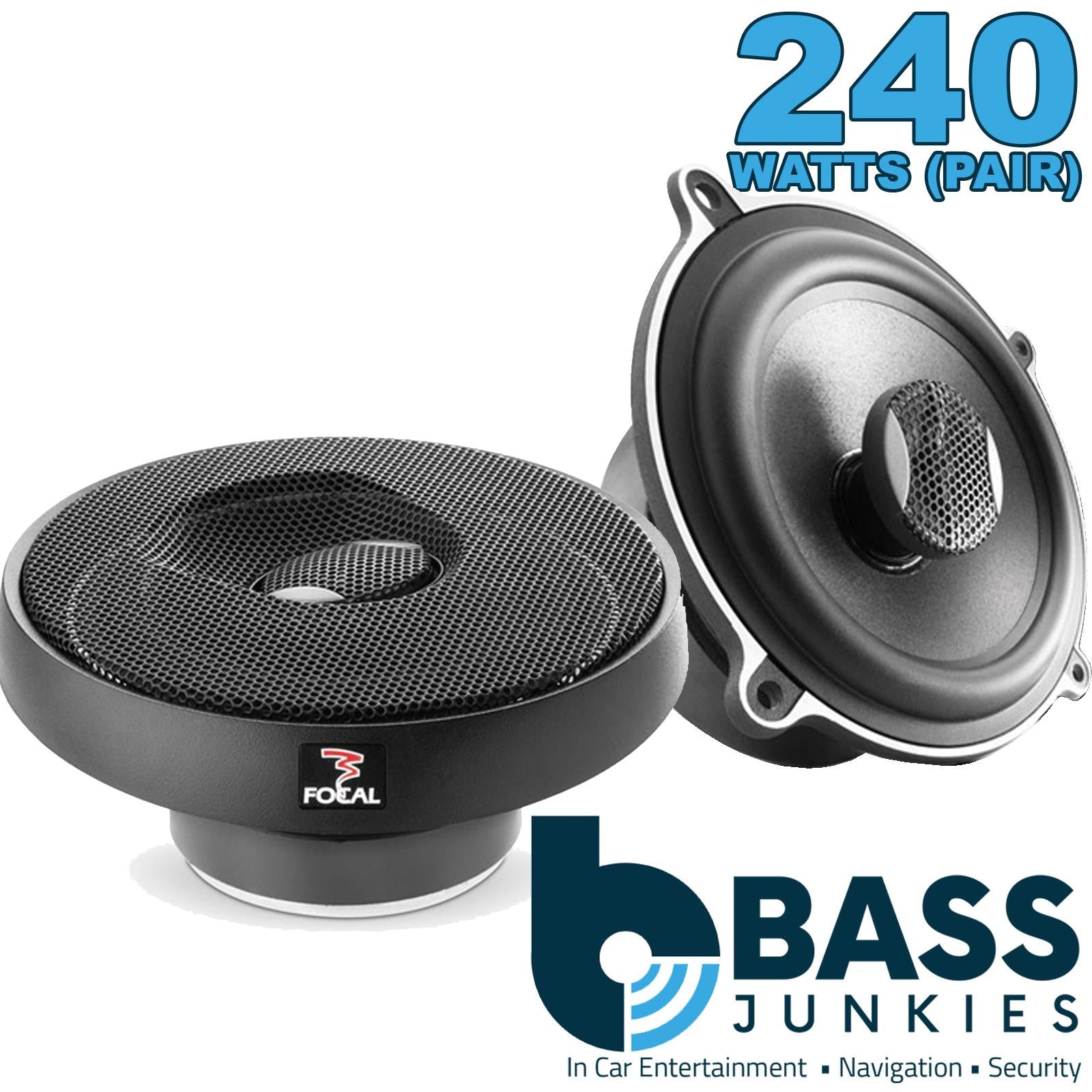 Focal PC130 - PERFORMANCE SERIES 130mm 5.25" 120 Watts 2 Way Car Coaxial Kit