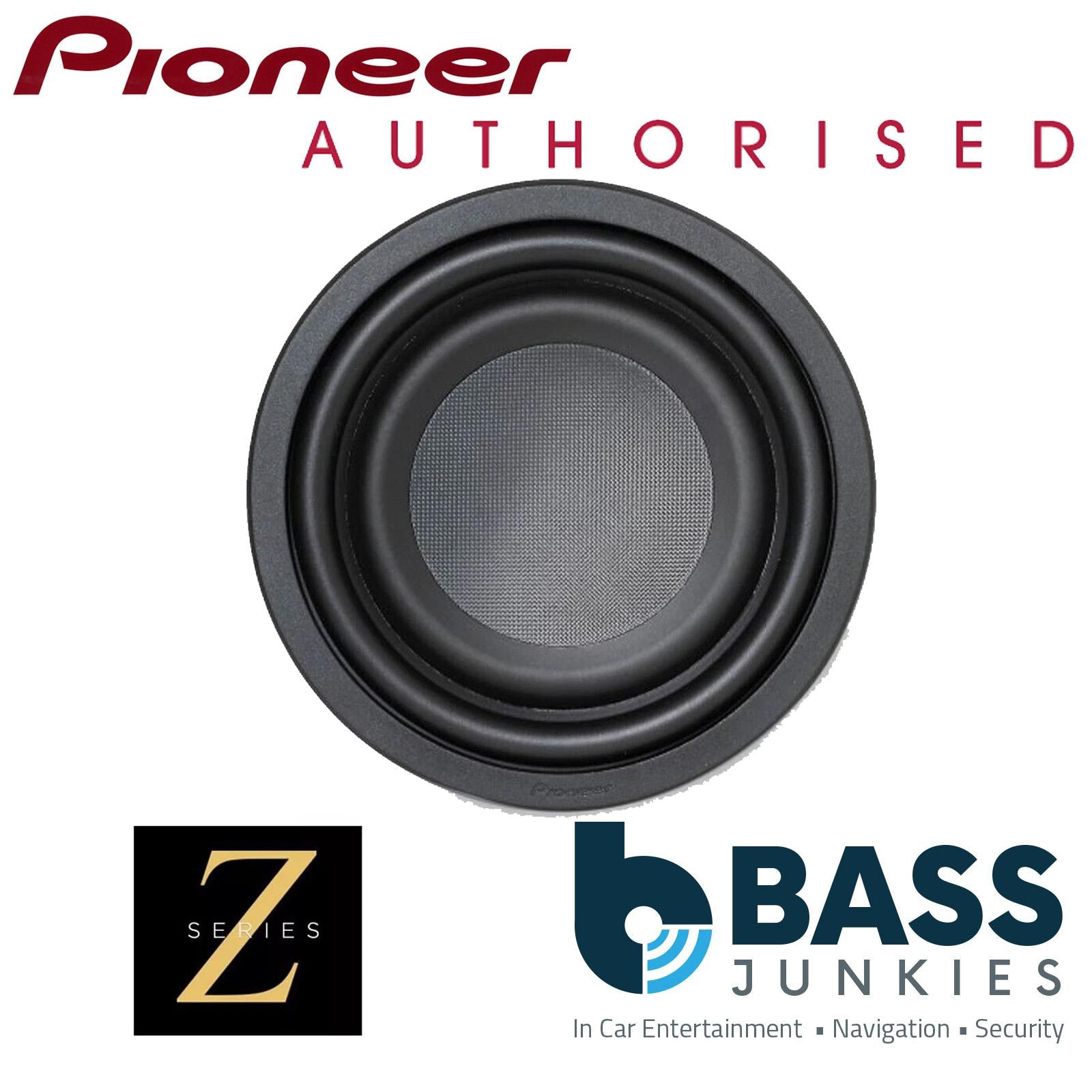 Pioneer TS-Z10LS2 -  1300 Watts 10” 25cm Single 2 Ohm Shallow Car Sub Subwoofer