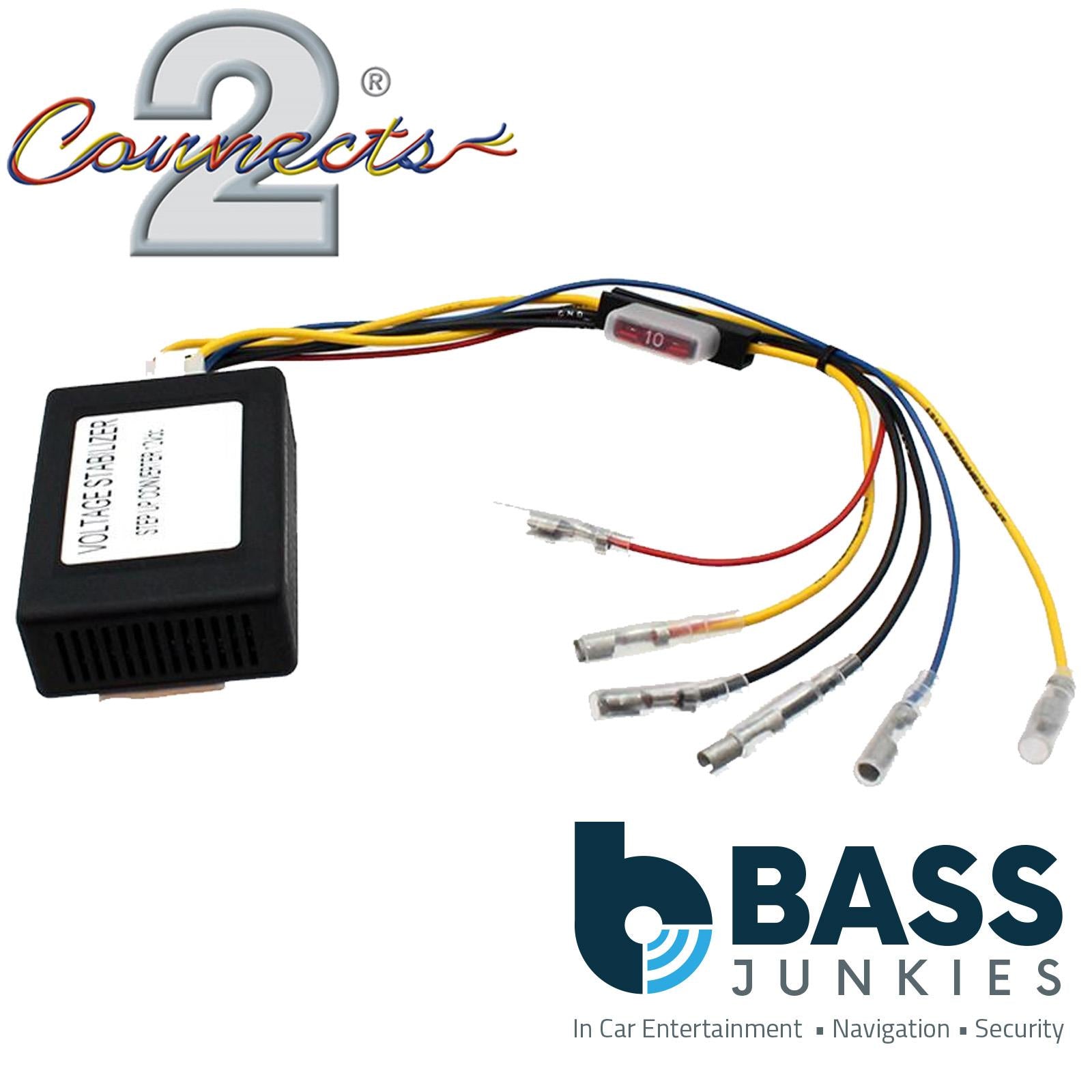 Connects2 CT54-09 - Voltage Stabiliser Regulates a Constant Feed of 7 to 12 Volts