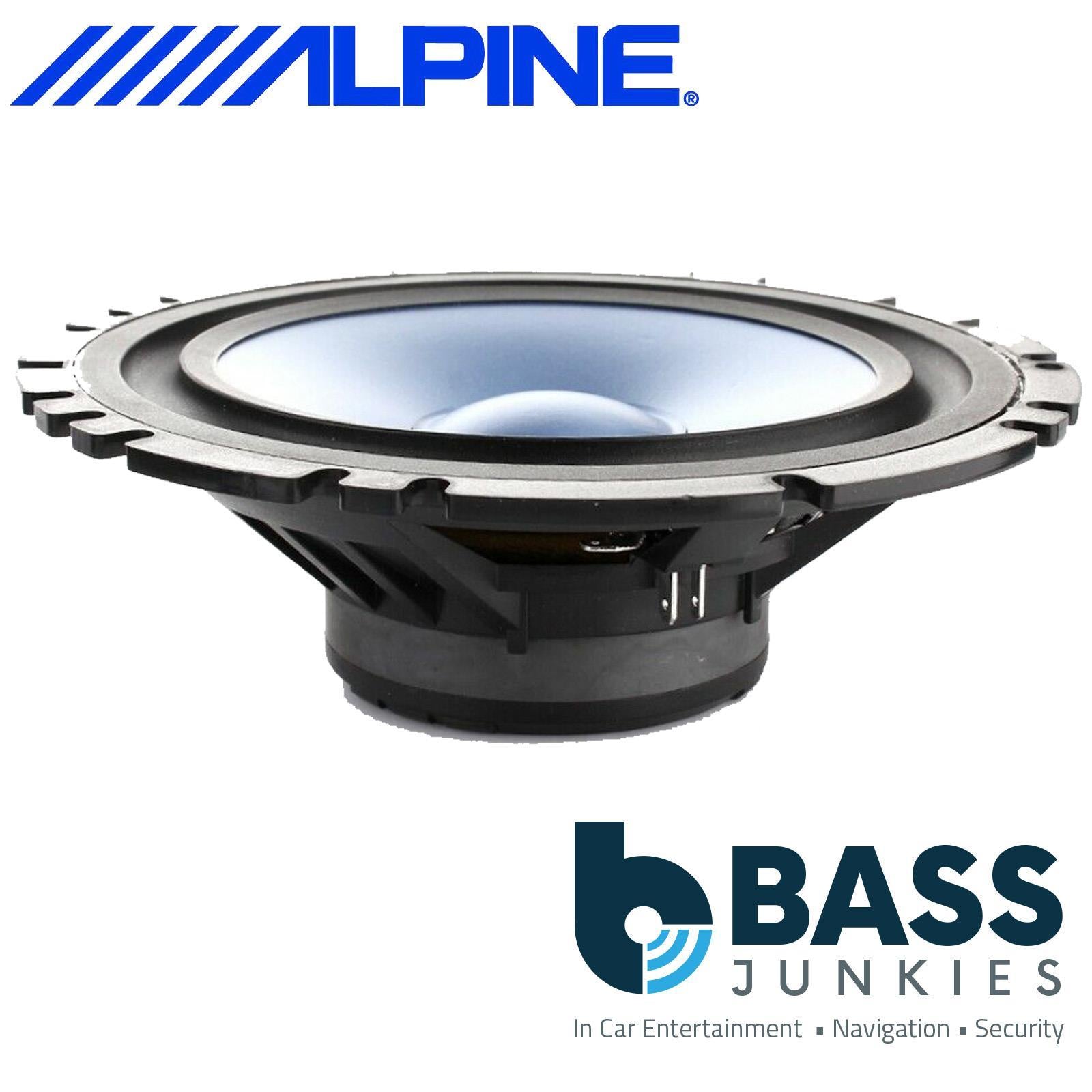 Alpine SXE-17CS - 17CM 6.5" 560 Watts 2 Way Component Kit Door Car Speakers Pair