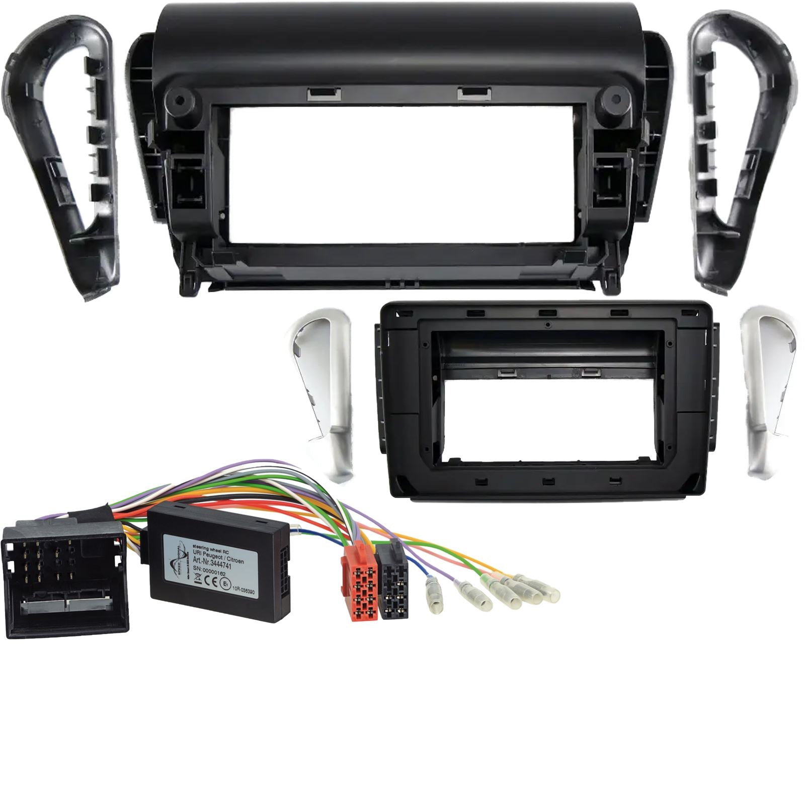 For Peugeot 2008 14 On Fascia Panel Interface for 9" Android Car Radio Screen