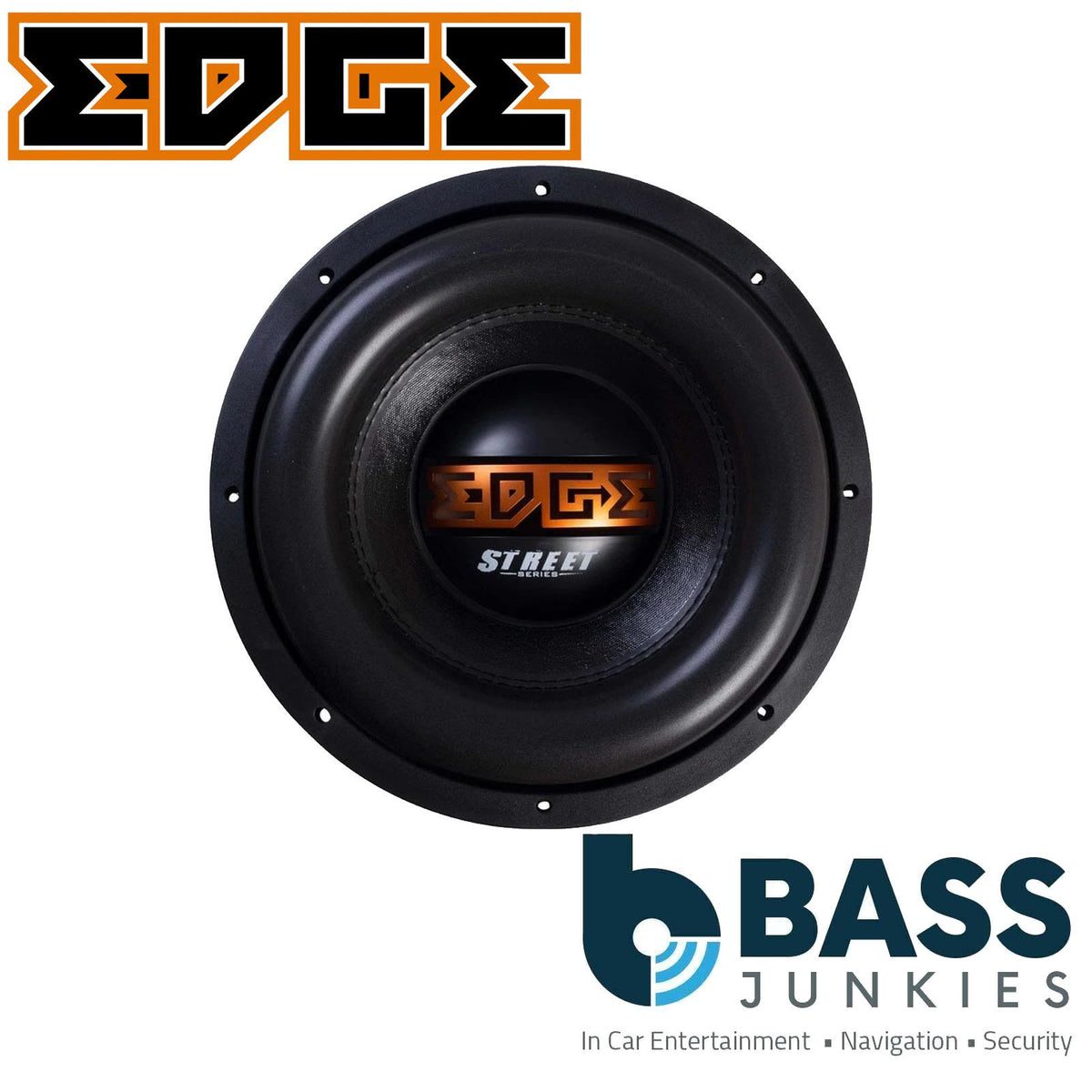 EDGE Street Series EDS12D2-E3 - 12 inch 3200 Watts Bass Car Audio Subwoofer