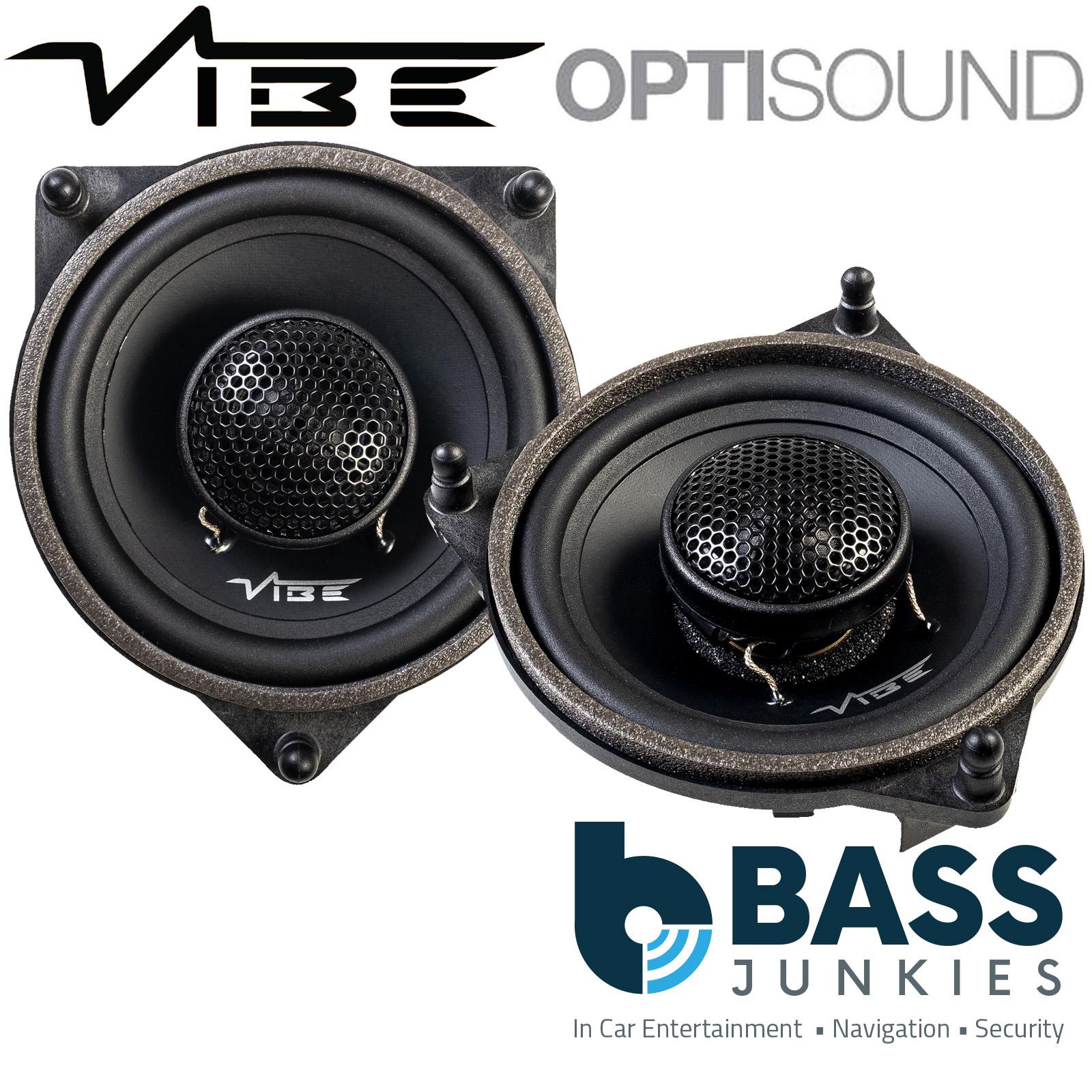 Vibe OPTISOUNDMERC4-V2 - Mercedes C,E,S Class GLC 360 Watts 2 Way Plug & Play Front or Rear Door Car Speakers