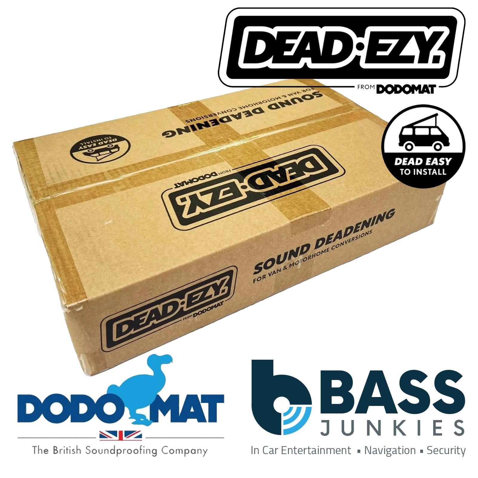 Dodo Mat DEAD-EZY 20 Sheets - (1.8sq.m) Sound Deadening Vibration Proofing Mat