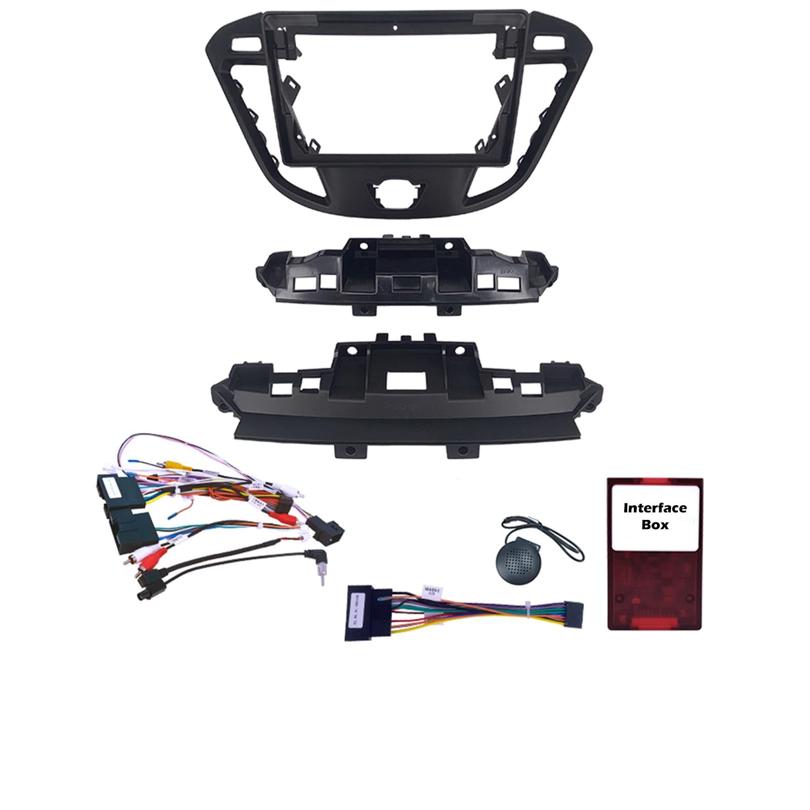 9" CarPlay Android Car Stereo Screen Fitting Fascia Kit For Ford Ranger 2012 On