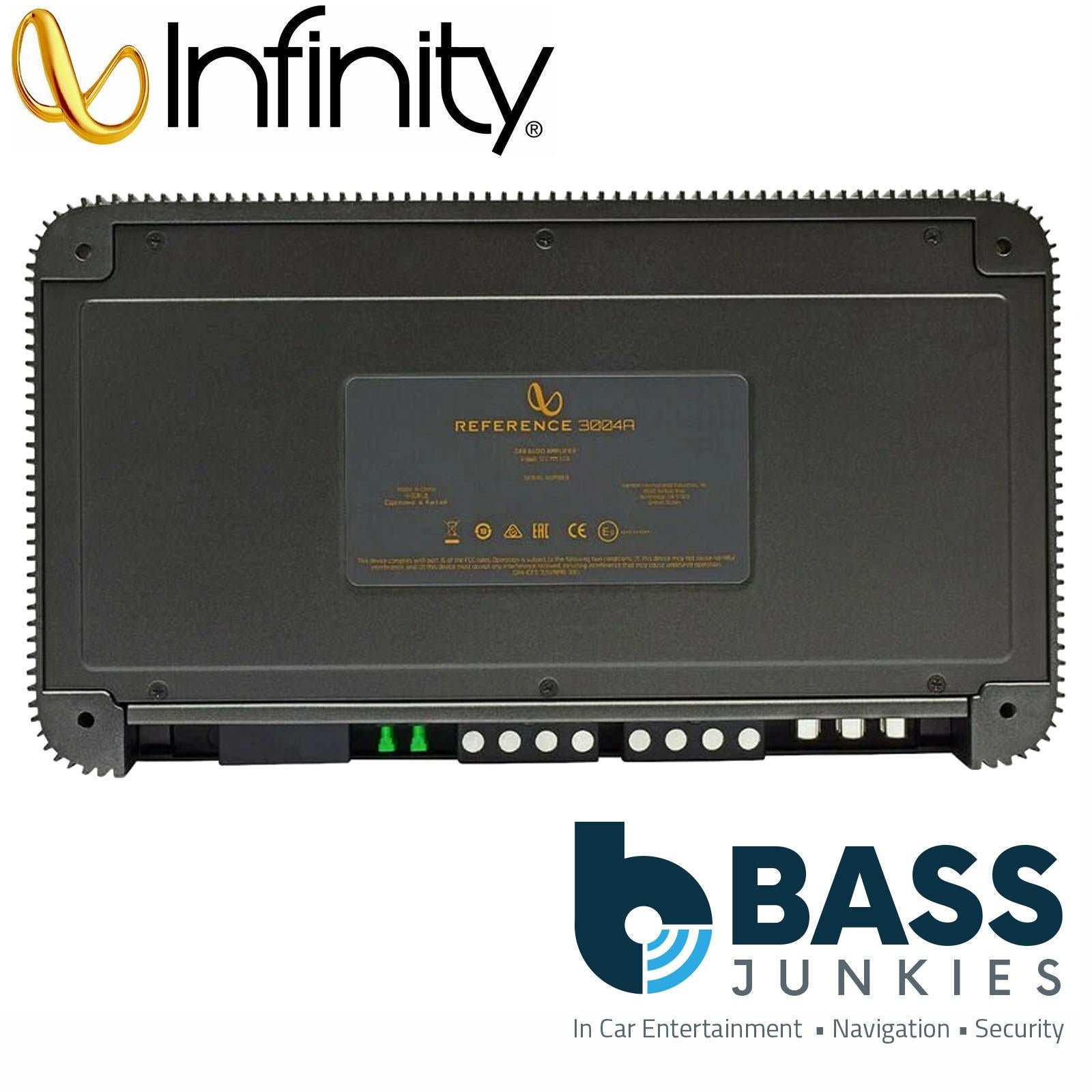ト*ン様 H.k アンプ Infinity By Harman 3004A - 4 Channel 200 Watts 4 Ohm Car Amp Amplifier