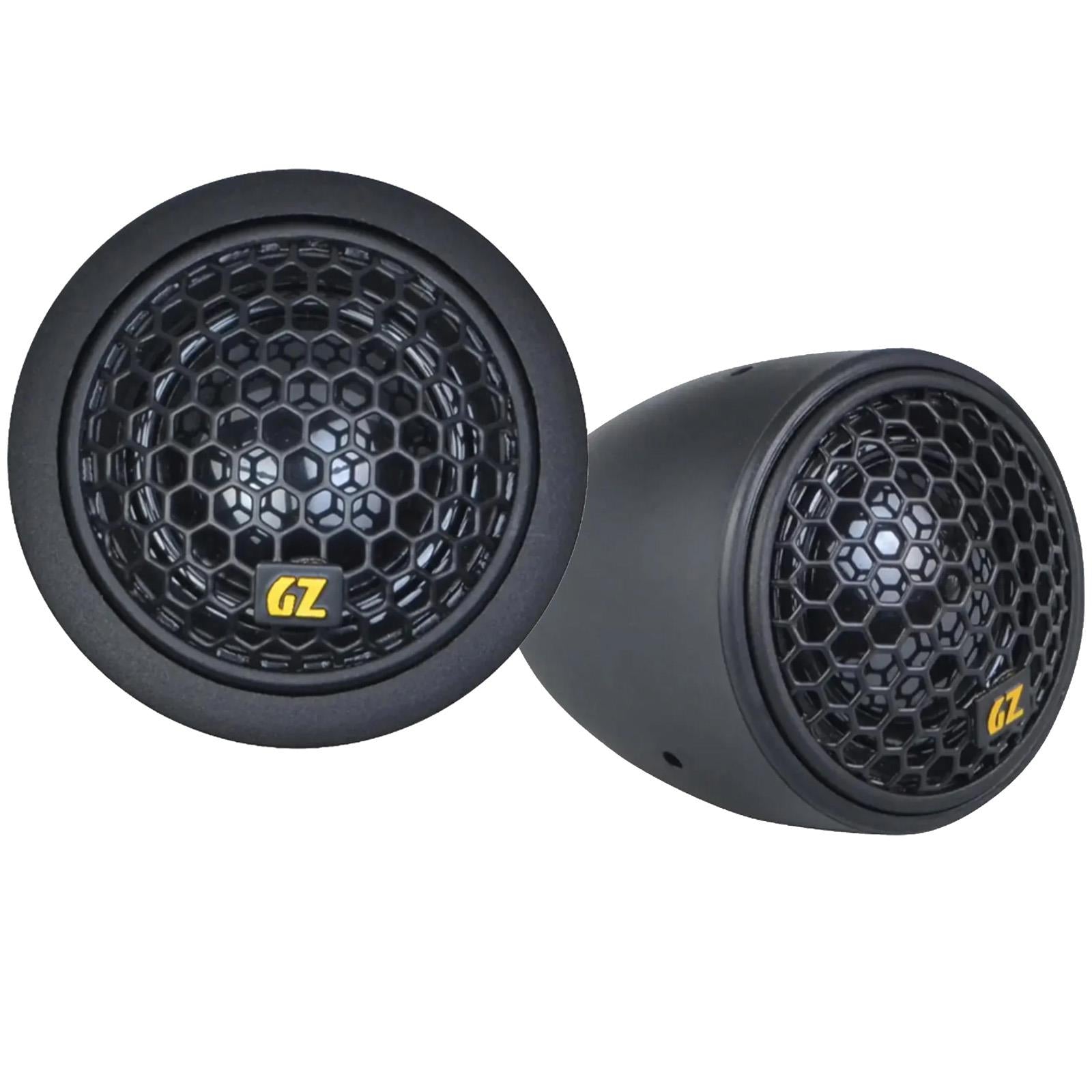 Ground Zero GZCT 25M-SPL - 25mm/1" 200 Watts Mylar Dome High-Performance Car Tweeters