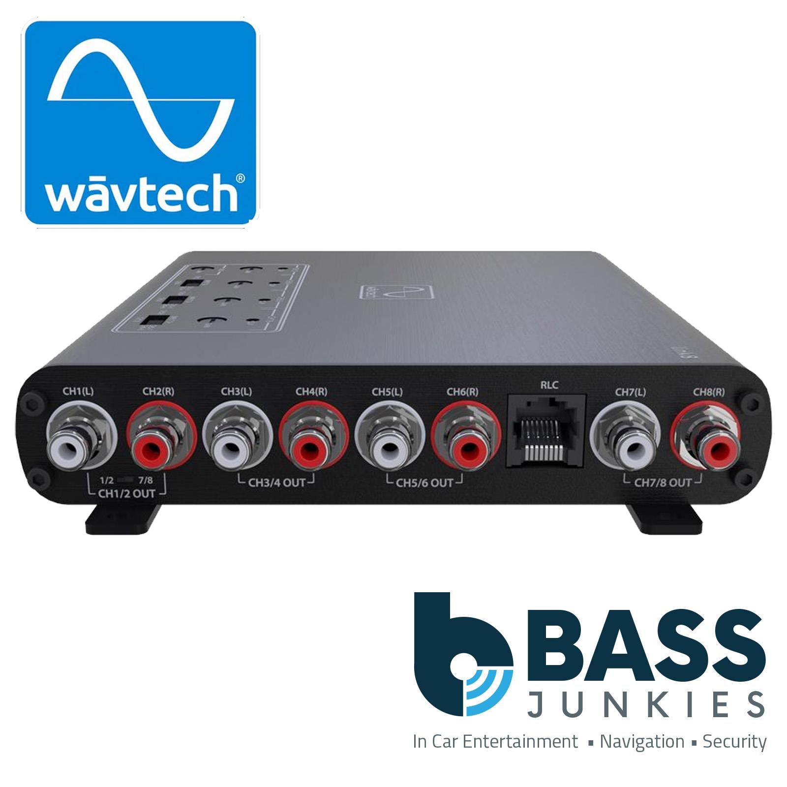 WavTech LINK8 8-Channel Line Out Converter & AUX Input Signal Summing