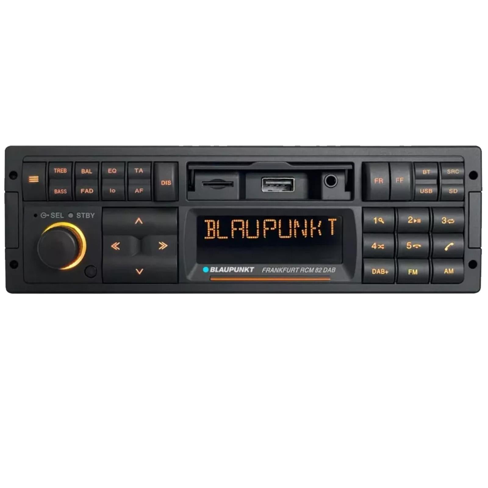 BLAUPUNKT FRANKFURT RCM 82 DAB RETRO CLASSIC CAR STEREO BLUETOOTH USB SD AUX