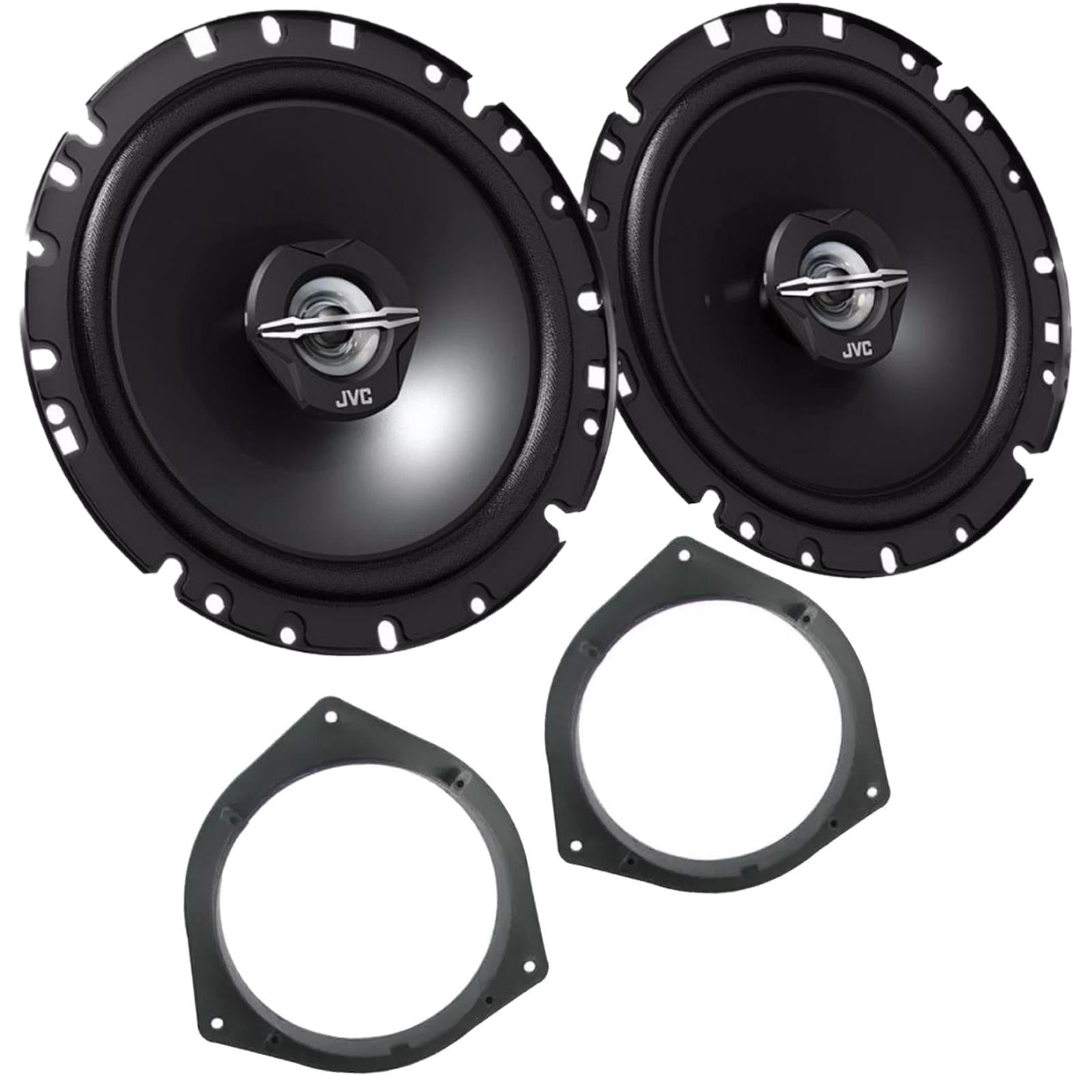 KIA Picanto 2012-2014 JVC 17cm 6.5 Inch 600 Watts 2 Way Direct Fit Car Speakers