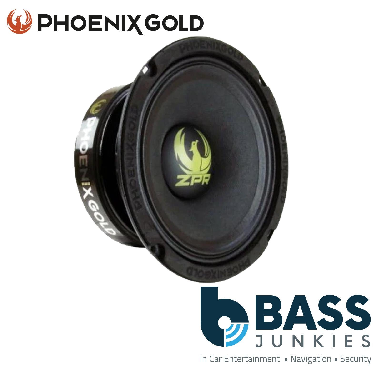 Phoenix Gold ZPR84 - 650 Watts 8" 20cm Premium Pro Midrange Car Speakers Pair