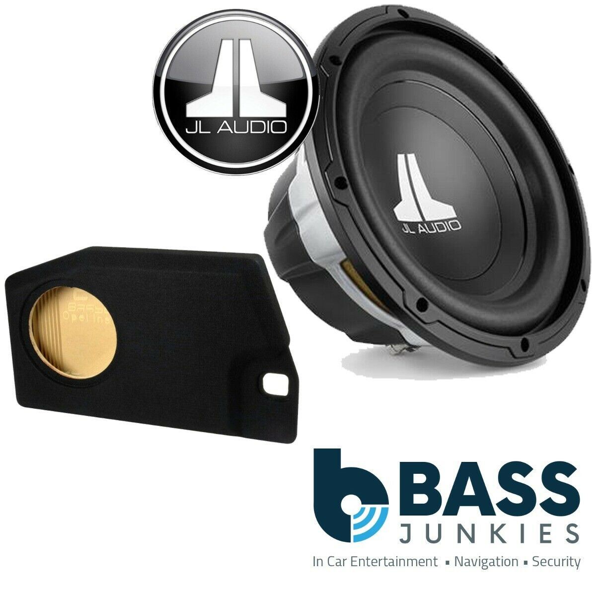 Opel Insignia 2008 Onwards JL Audio 10W0V3-4 - 10" Inch 300 Watts Car Subwoofer Custom Bass Box Kit