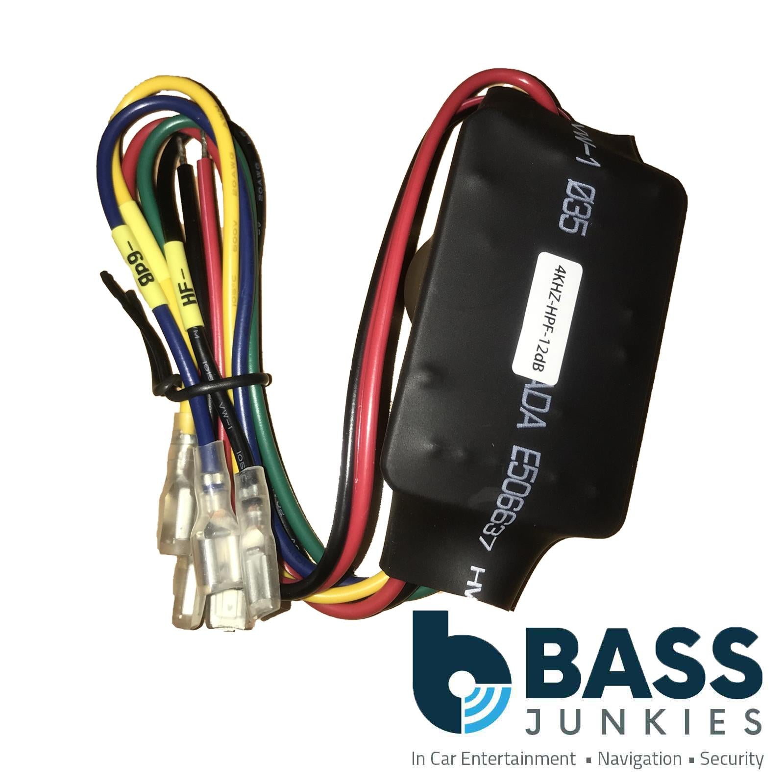 4kHz Tweeter High-Pass Crossovers 12dB Inline Filters – Pair