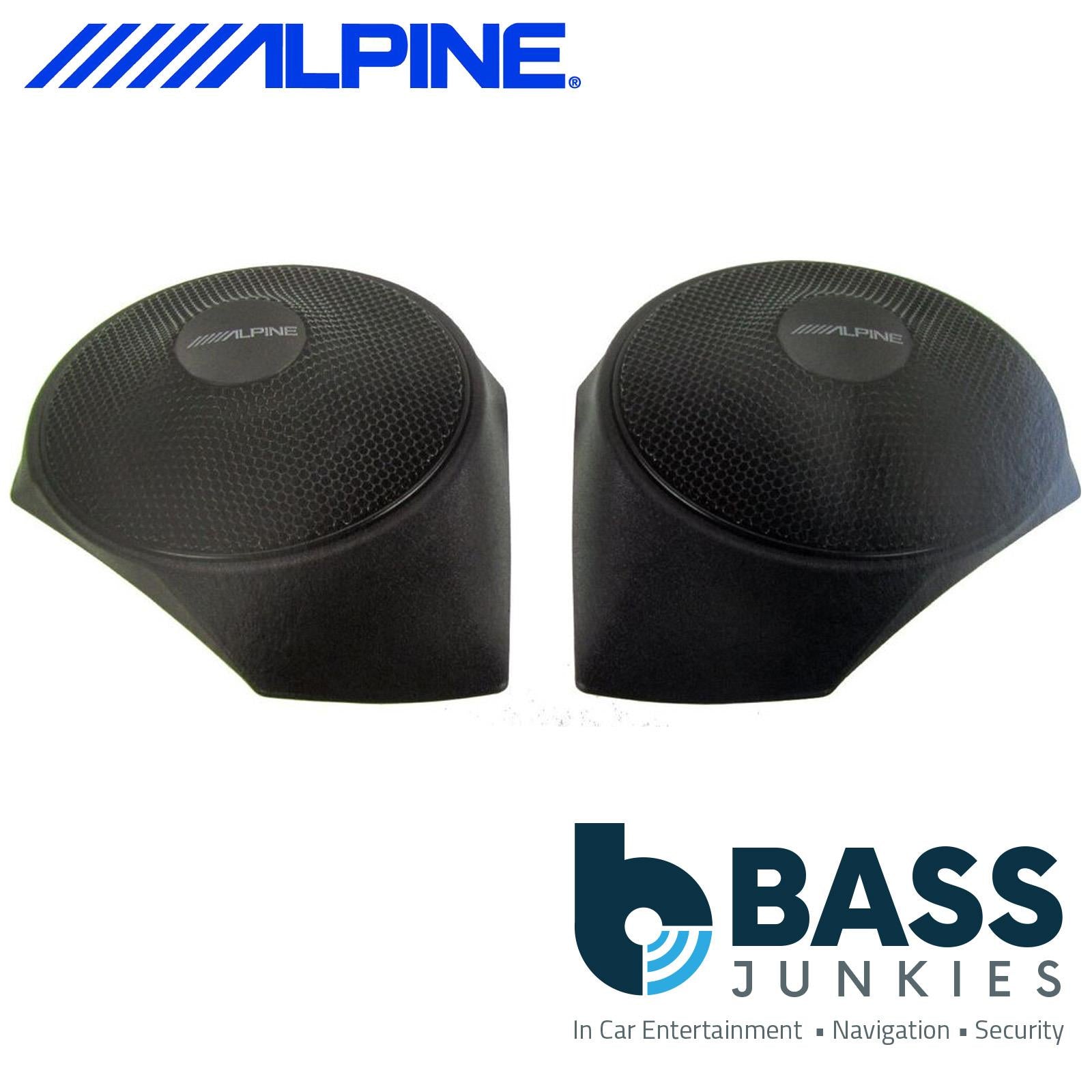 Alpine SPC-R100DU - Fiat Ducato3, Citroën Jumper2 & Peugeot Boxer2 Top Dash Radial Car Speakers Pair