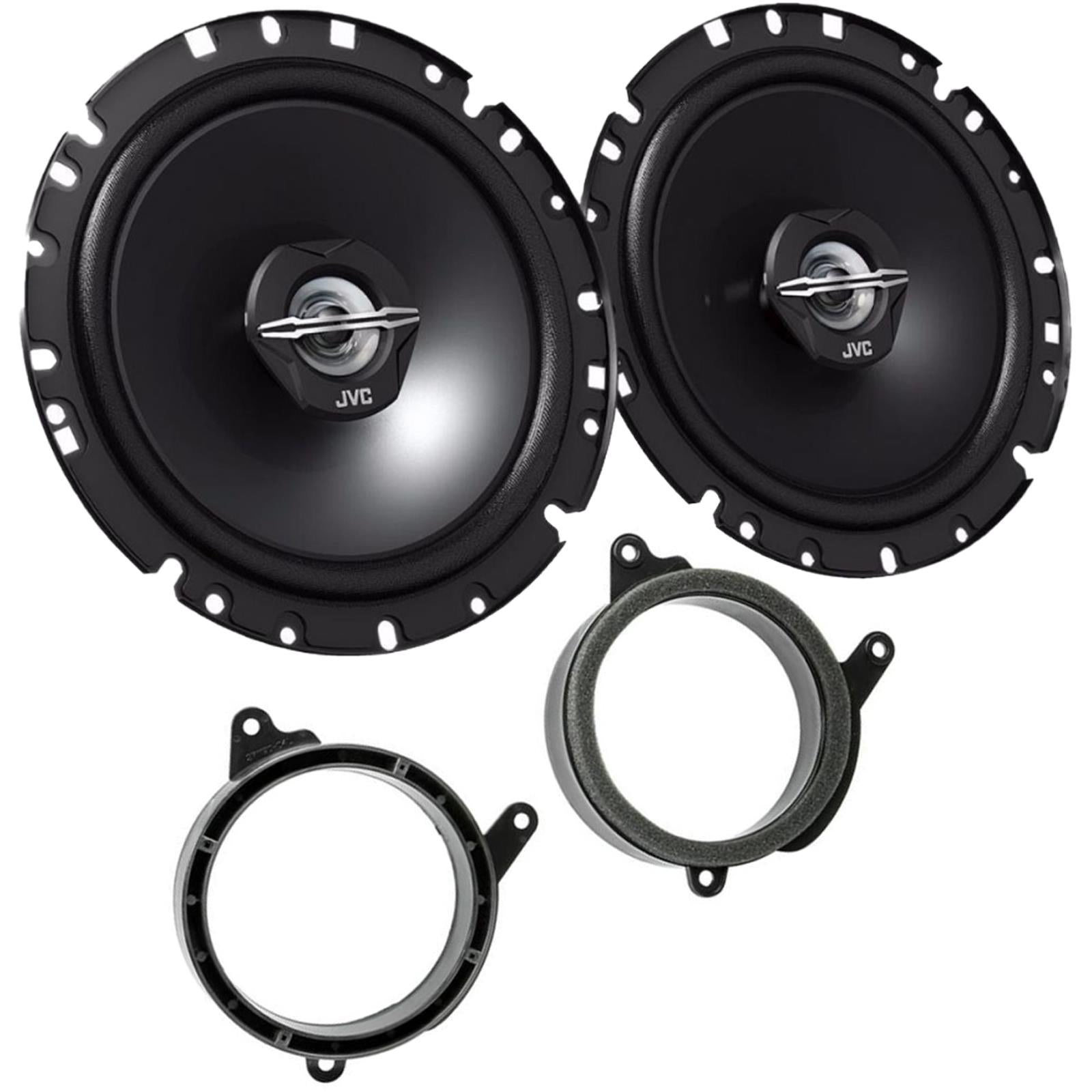 Mercedes E Class 95-03 JVC 17cm 6.5 Inch 600 Watts 2 Way Front Door Car Speakers