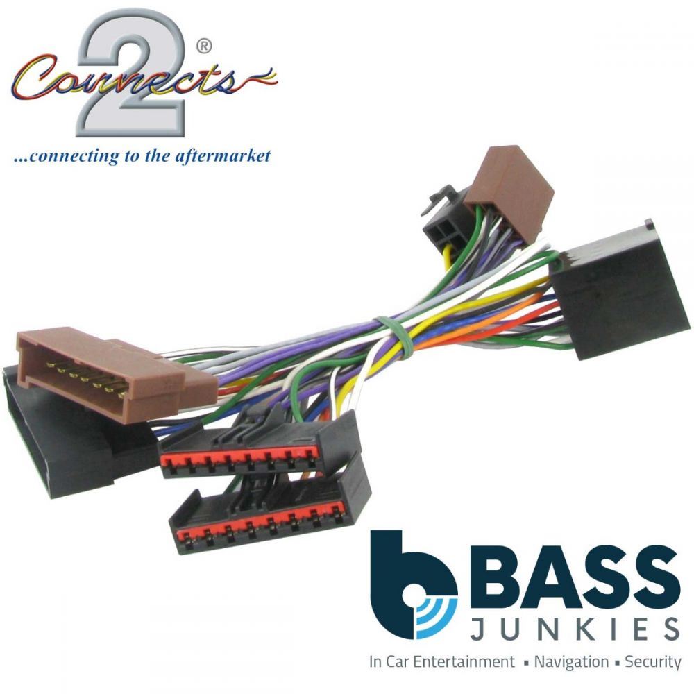 Connects2 CT10FD02 - Ford Escort Focus Fiest Mondeo & More  - Parrot SOT T-Harness Cable Wiring Lead