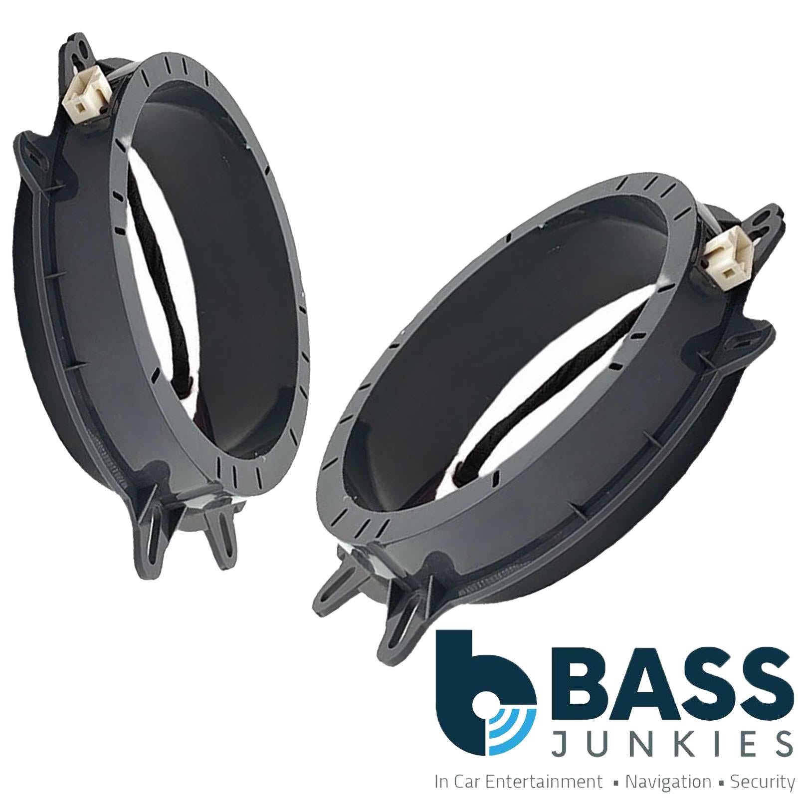 6.5" - 6.75" Direct-Fit Speaker Adapter Brackets for MG ZS 2017-24