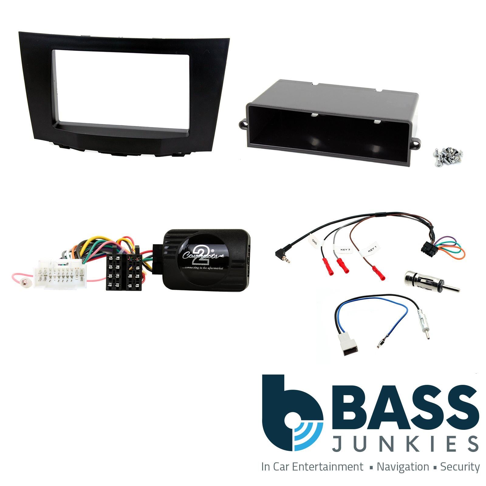 Connects2 CTKSZ04 - Suzuki Kizashi 2010 Onwards Double Din Fascia Installation Kit