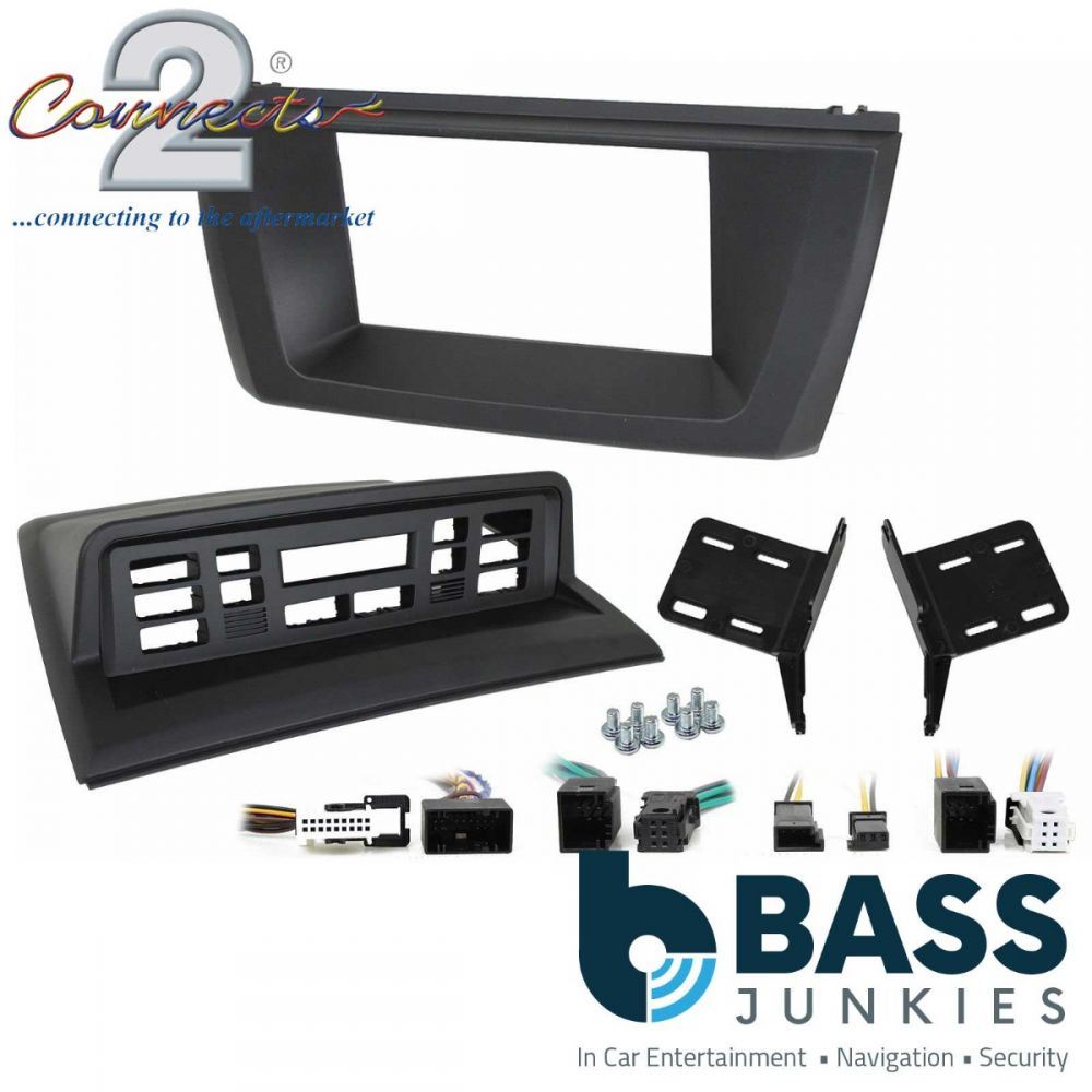 Connects2 CT23BM15 BMW X3 2003 - 2010 Car Stereo Double Din Fascia Panel & Cage Kit