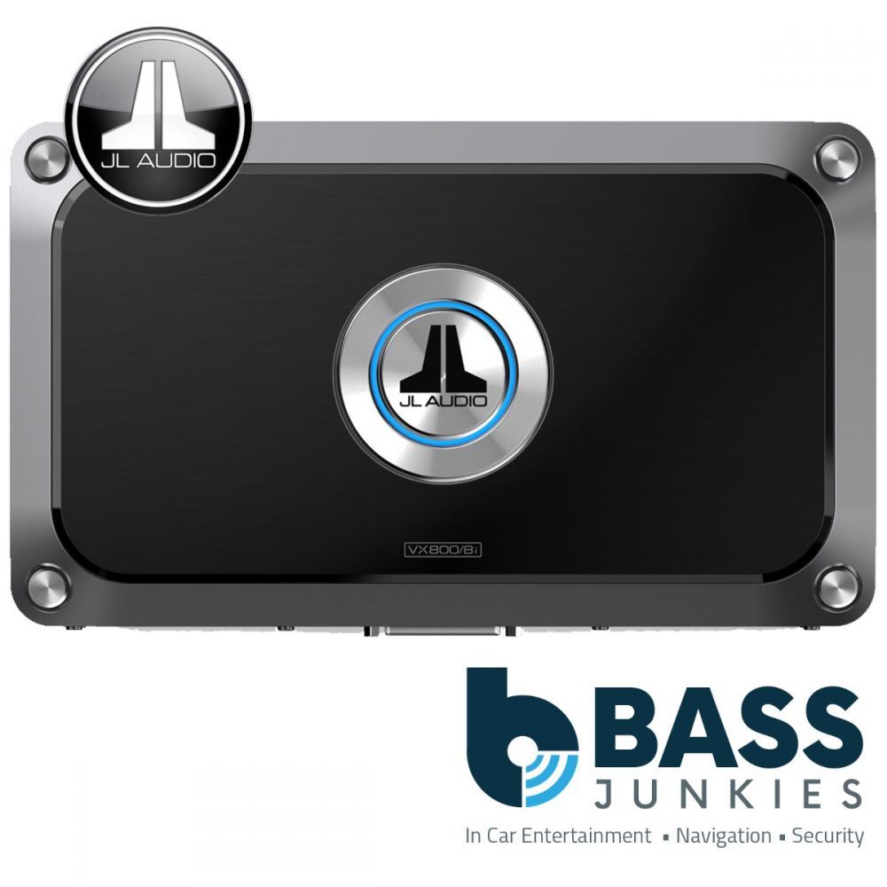 JL Audio VX800/8I 800 Watts 8-Channel Class D Car Amplifier with Integrated DSP