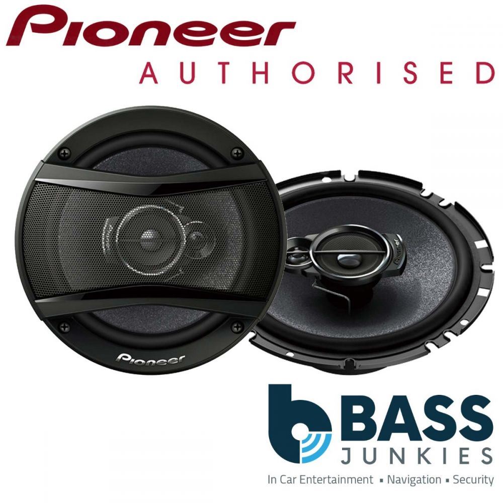 Pioneer TS-A1733i - 250 Watts 17CM 6.5" Inch 3 Way Coaxial Door Shelf Car Speakers