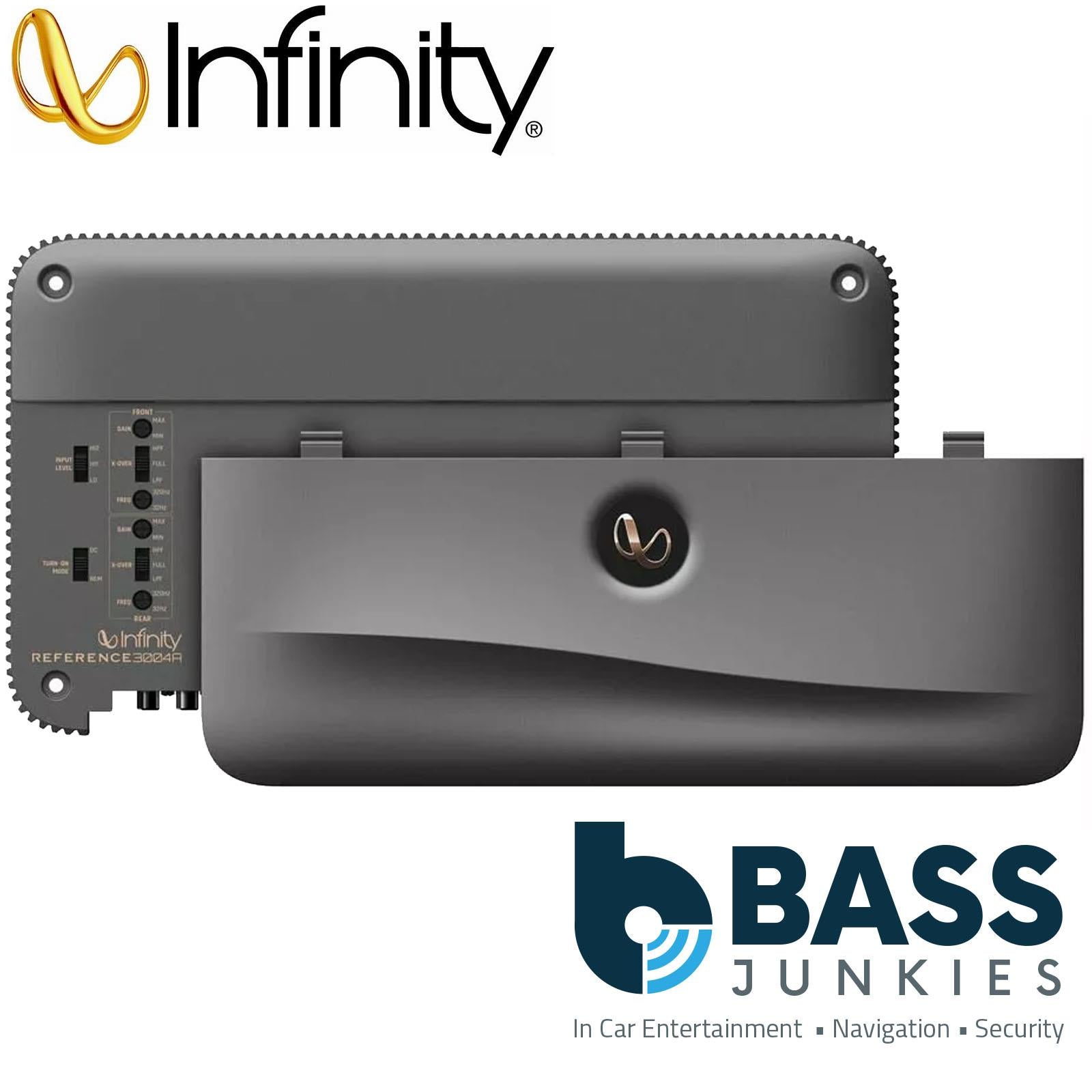 Infinity By Harman 3004A - 4 Channel 200 Watts 4 Ohm Car Amp Amplifier