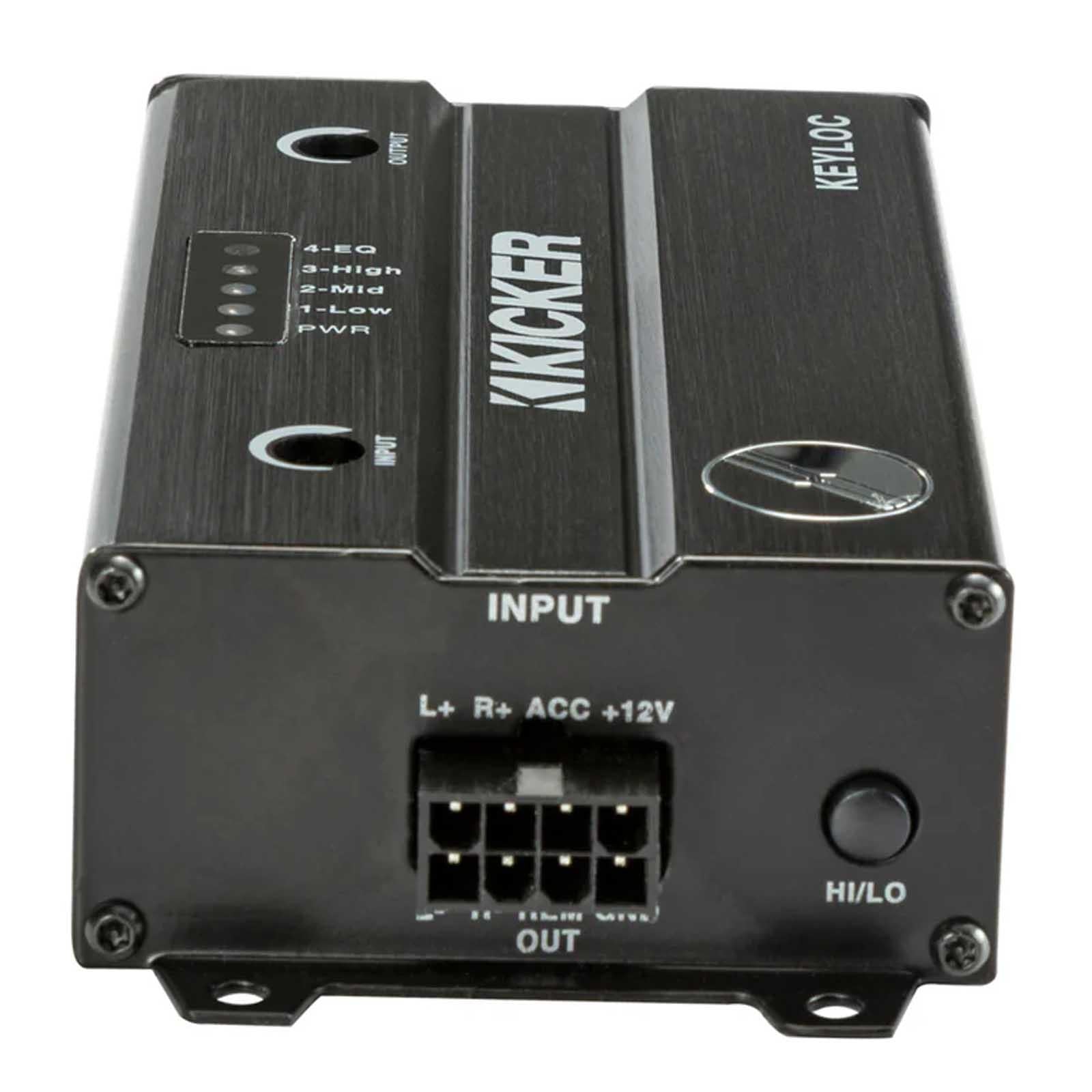 Kicker 47KEYLOC - Smart DSP Line Output Converter Audio Signal Processor