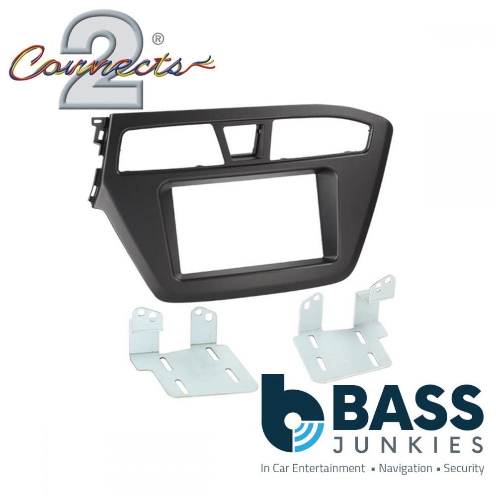 Connects2 CT23HY42L Hyundai i20 2014 Onwards LHD Car Stereo Double Din Fascia Panel