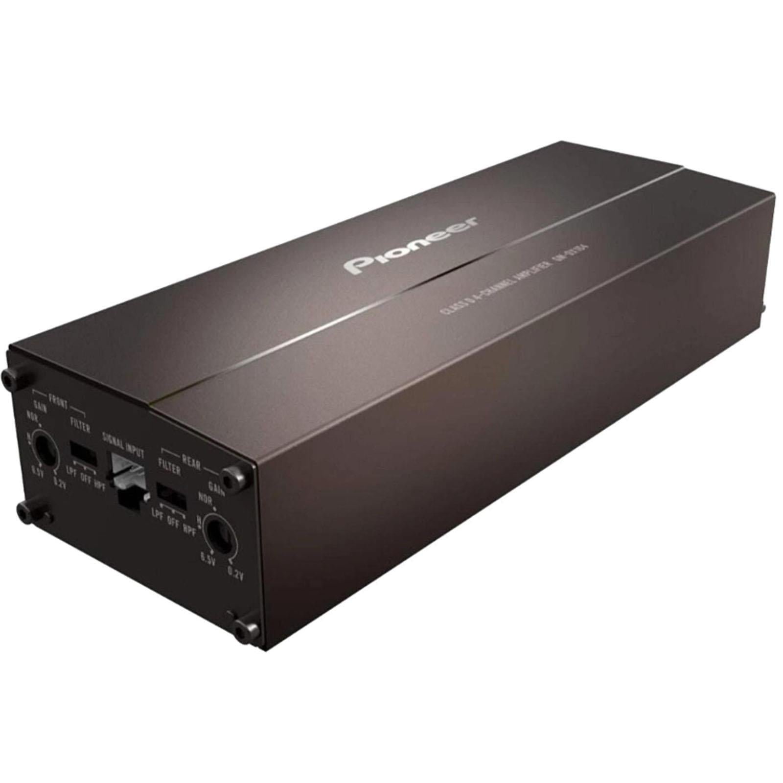 Pioneer GM-DX104 - 400 Watts 4 Channel Bridgeable Car Stereo Small Amp Amplifier
