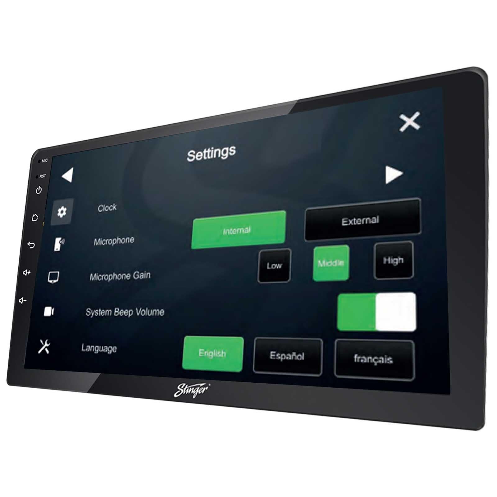 Stinger IF209E - 9" Wireless Apple CarPlay Android Auto Bluetooth GPS Head Unit