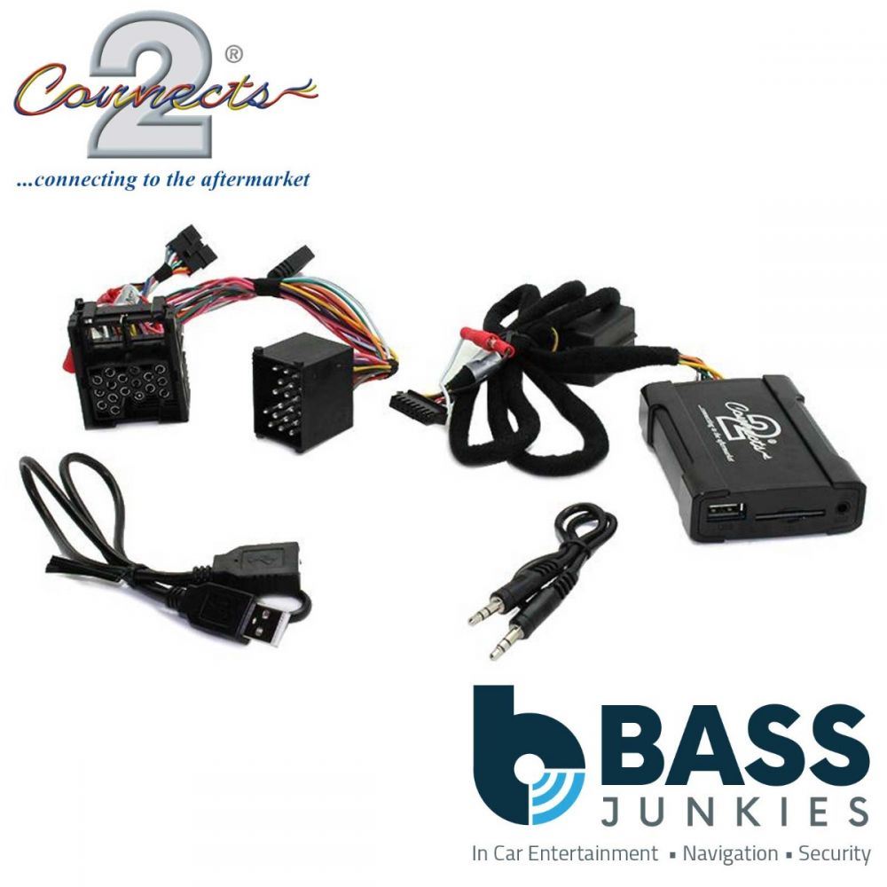 Connects2 CTABMUSB007 BMW 3 5 7 Series Mini USB SD AUX Car Interface Adapter