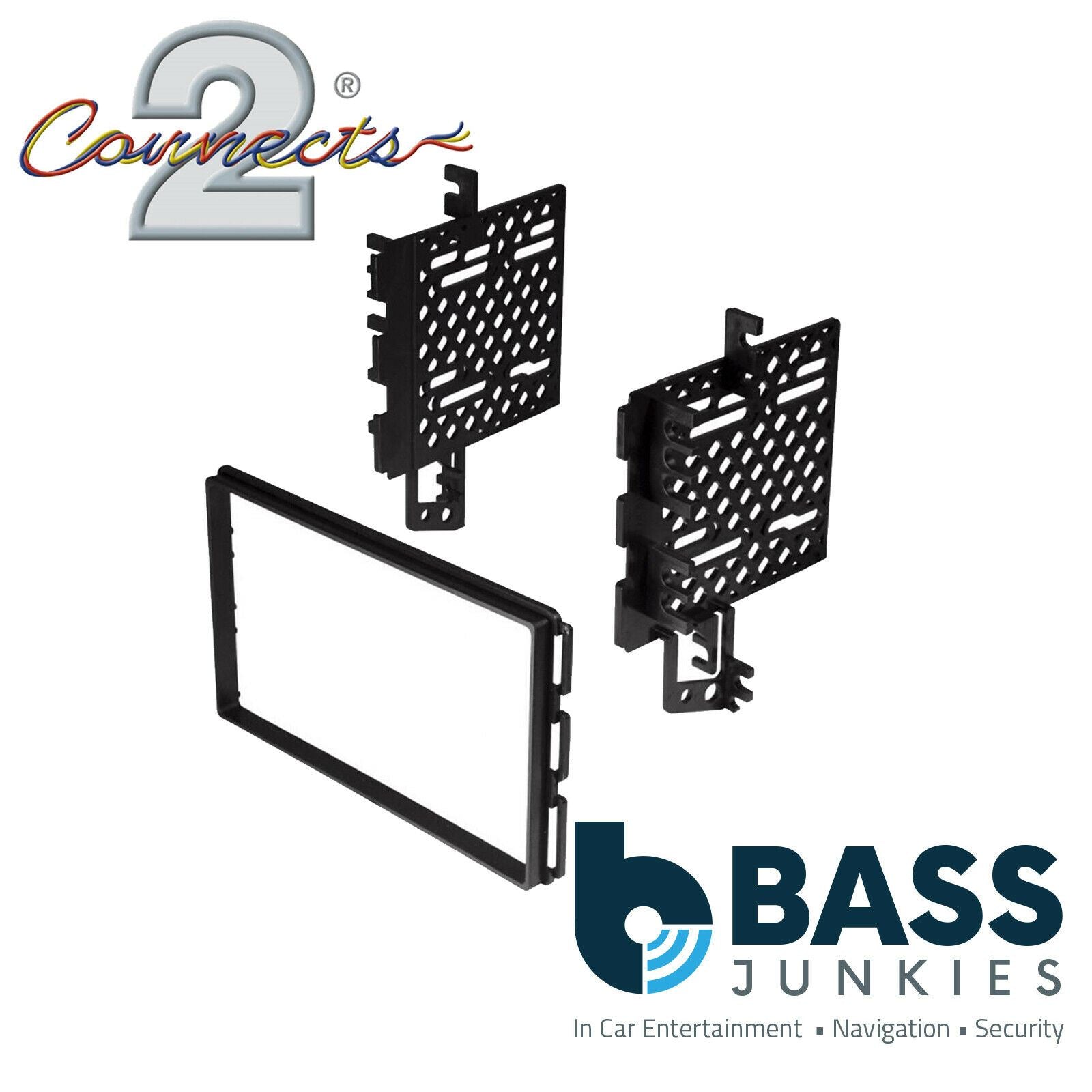 Connects2 CT23HY60 - Hyundai Elantra, Santa-Fe, Sonata, Tiburon, Tucson Double Din Fascia Panel