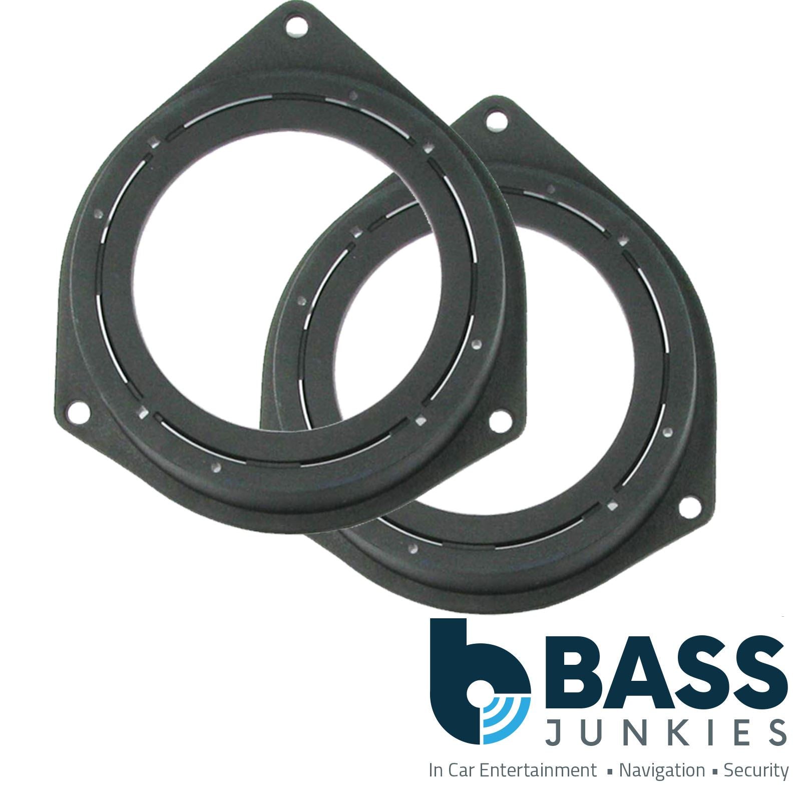 MTX TR40C 2-Way 4" 620W Coaixal Speakers Supplied with Brackets for Fiat Vehicles