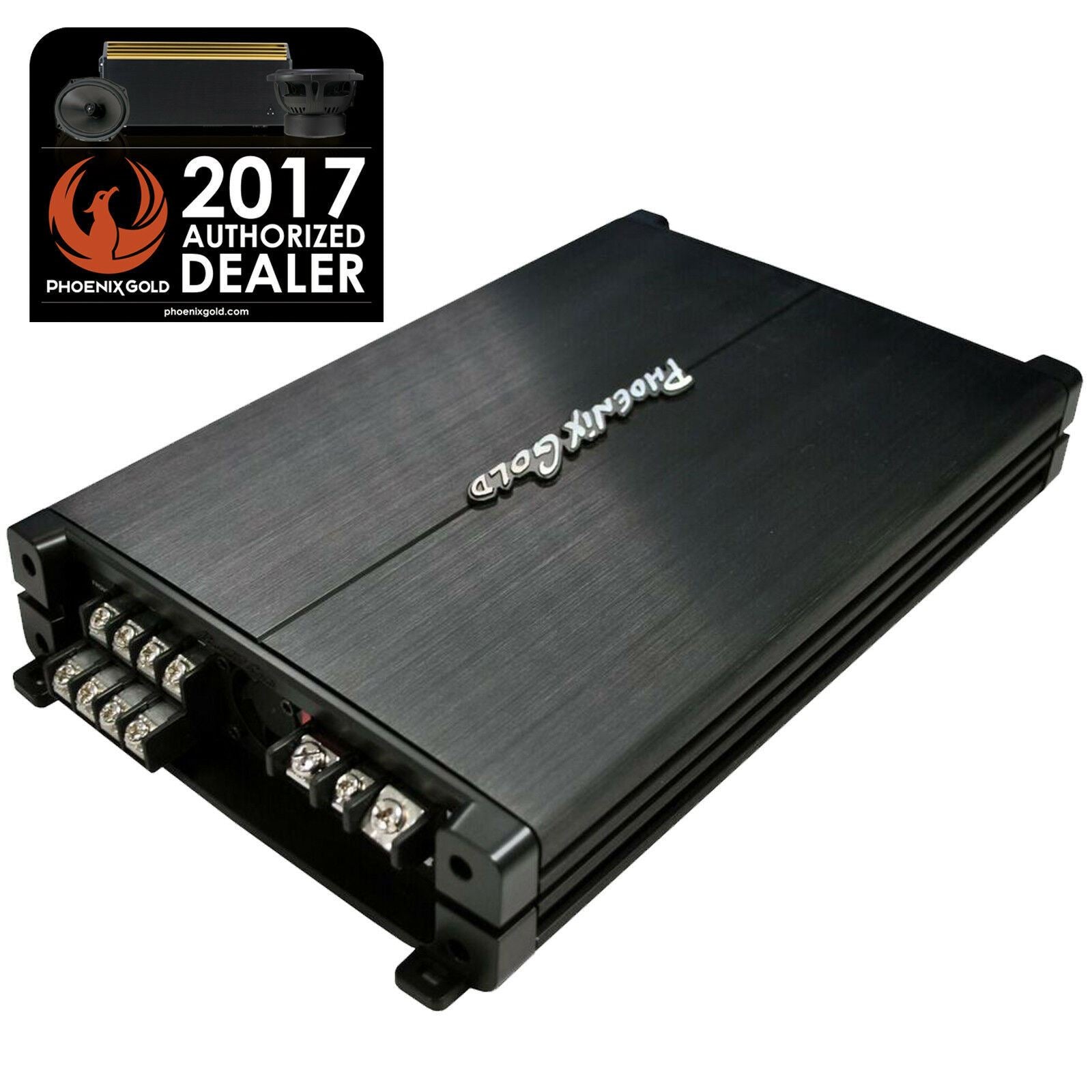 Phoenix Gold Z300.4 - Z Series Class A/B 600 Watts 4 Channel Car Amp Amplifier