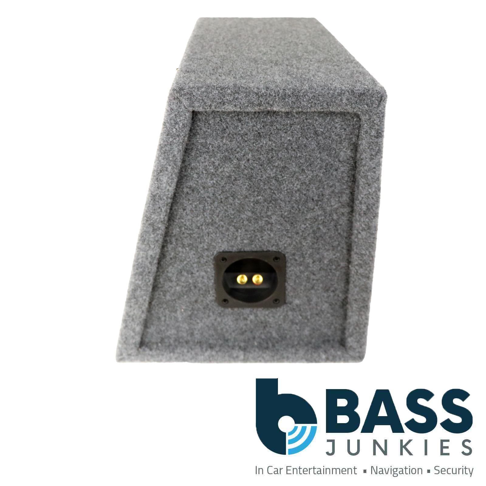 Recoil SUB12SG - Single 30cm 12" Inch Sealed Grey Carpet Car Subwoofer Bass Box