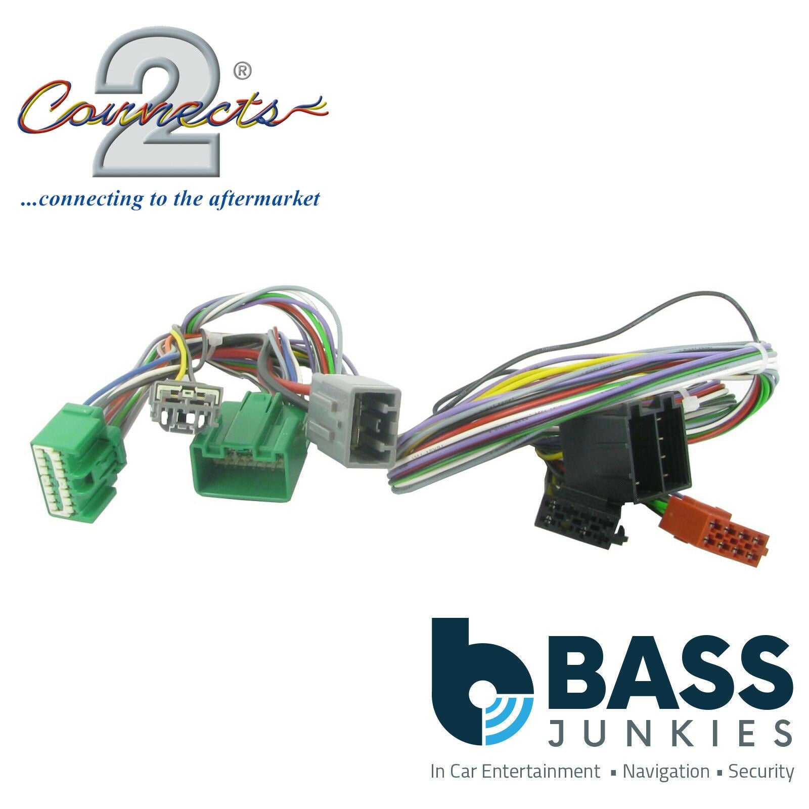 Connects2 CT10VL05 - Volvo XC90 2006 Onwards Parrot SOT T- Harness Cable Wiring Lead