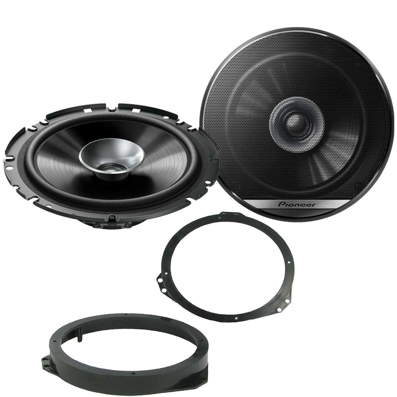 Vauxhall Vectra 1995-02 Pioneer 560W 17cm Dual Cone Front Door Car Speaker Kit
