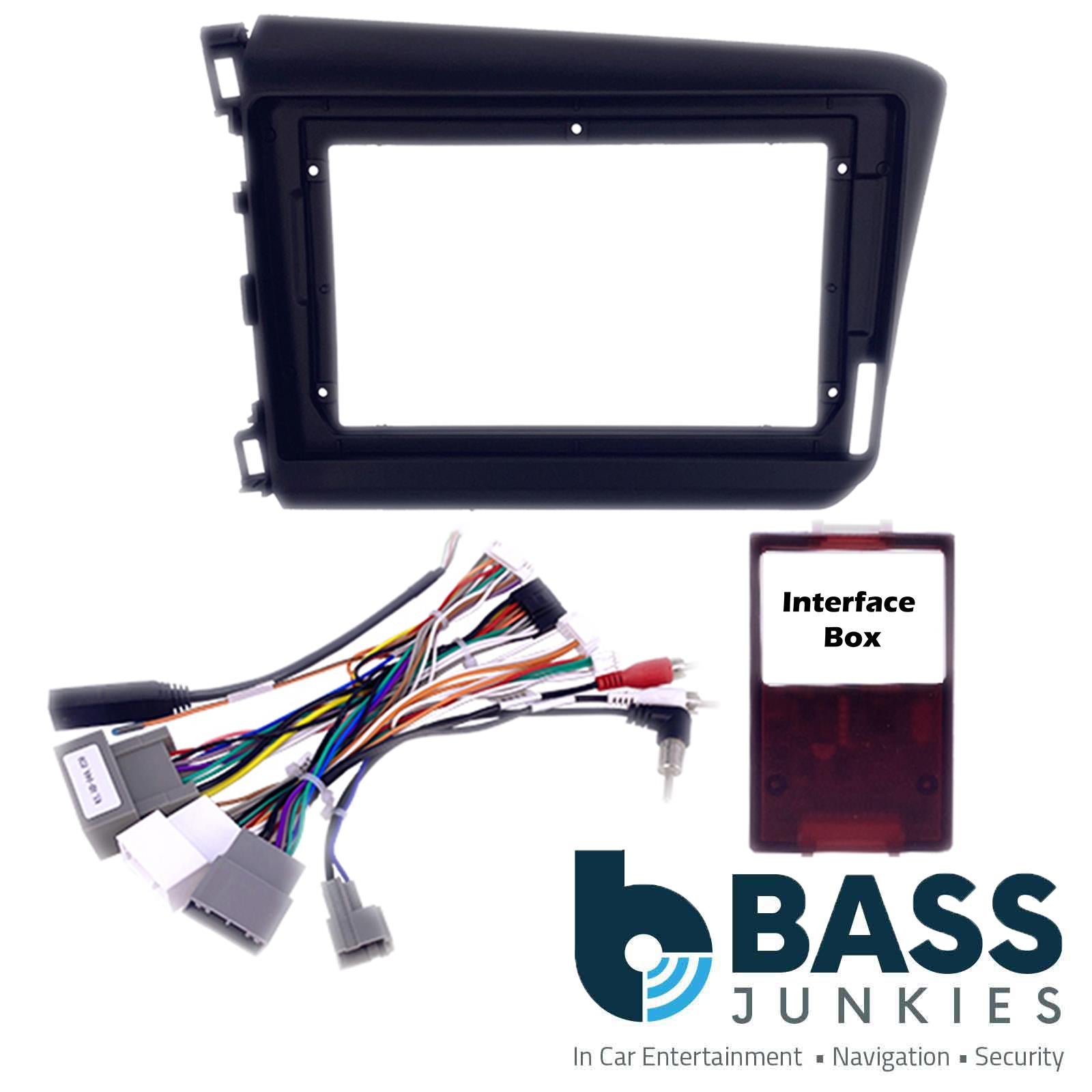 For Honda CRV 2012 On Fascia Panel Interface 9" Android Car Radio Screen
