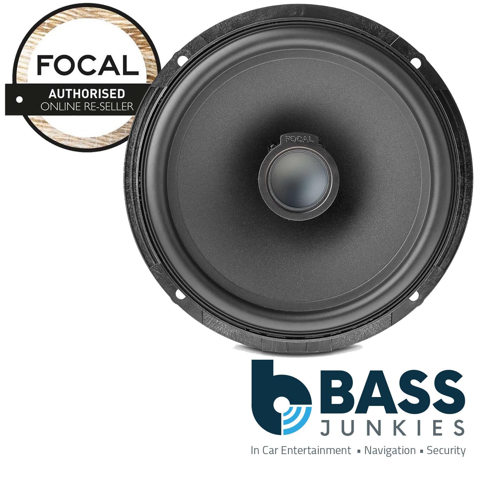 Focal ICVW165 6.5" 240 Watts Coaxial Rear Car Speakers For Volkswagen Jetta VI 2010-2018