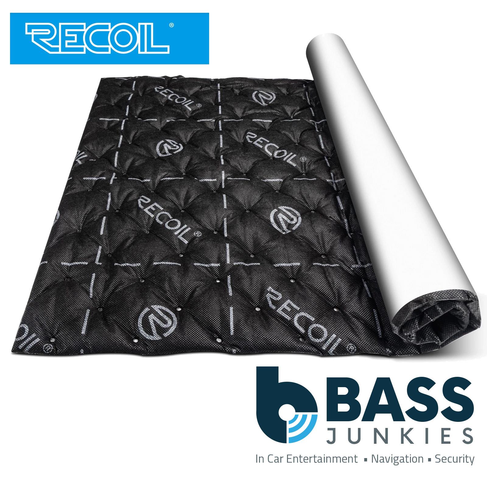 Recoil SABK - 25 Sheets 3mm Black Car or Van Sound Proof Deadening Material Mat